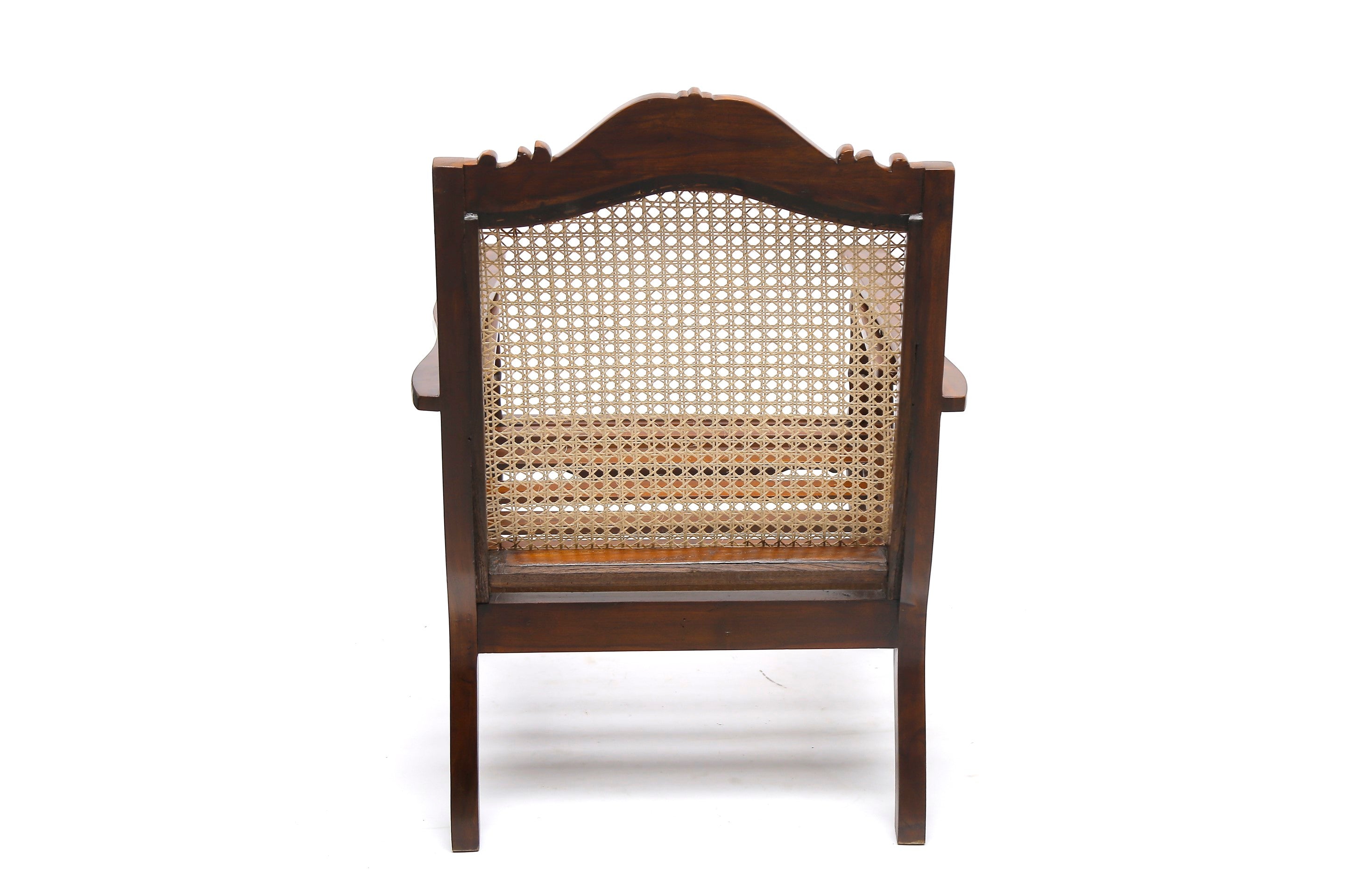 Classic Cane Back Easy Planters Chair Easy Chair