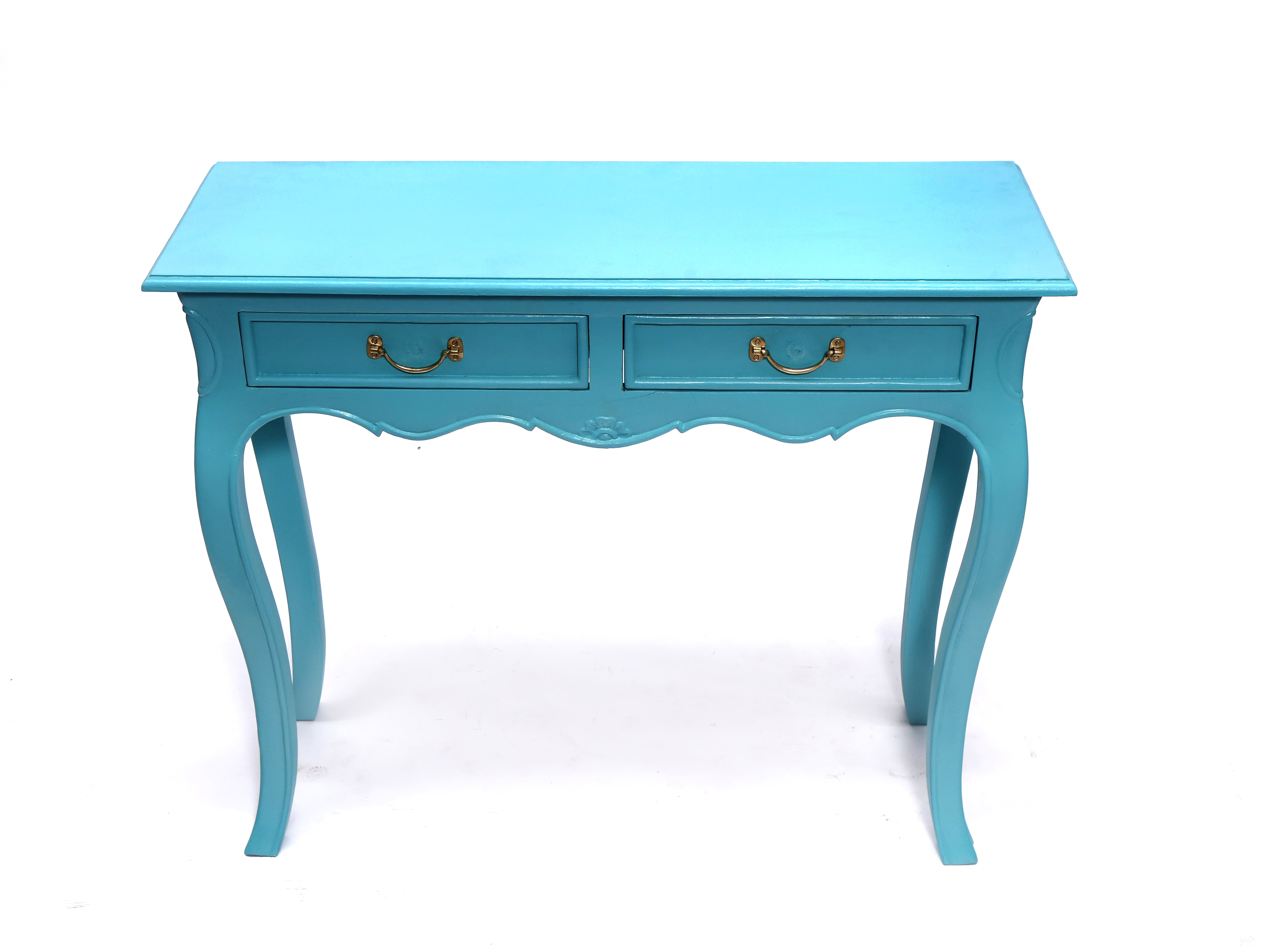 Modern Wooden Curved-Leg Study Table Study Table