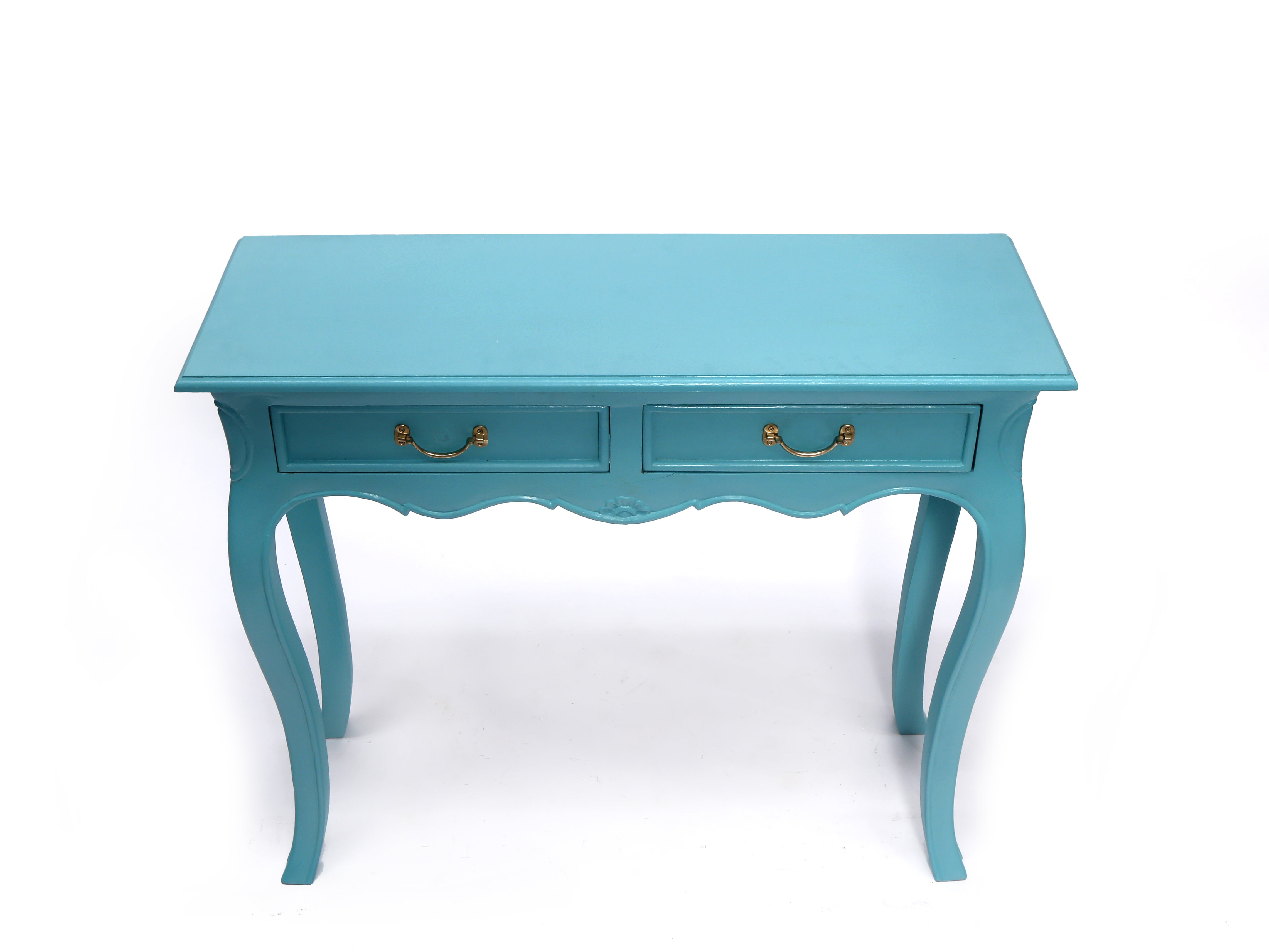Modern Wooden Curved-Leg Study Table Study Table