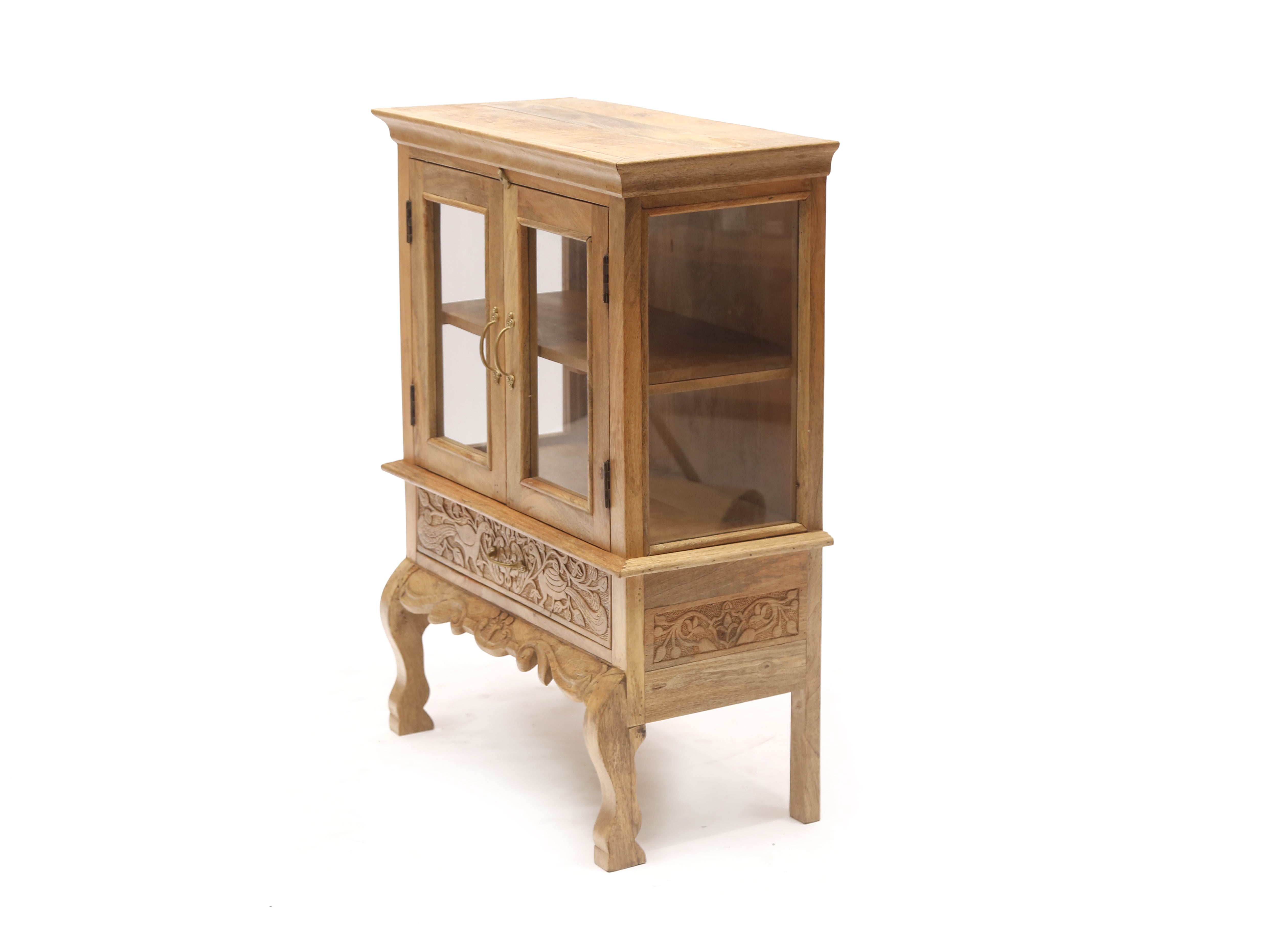 Intricate Designed Wooden Cabinet Cupboard