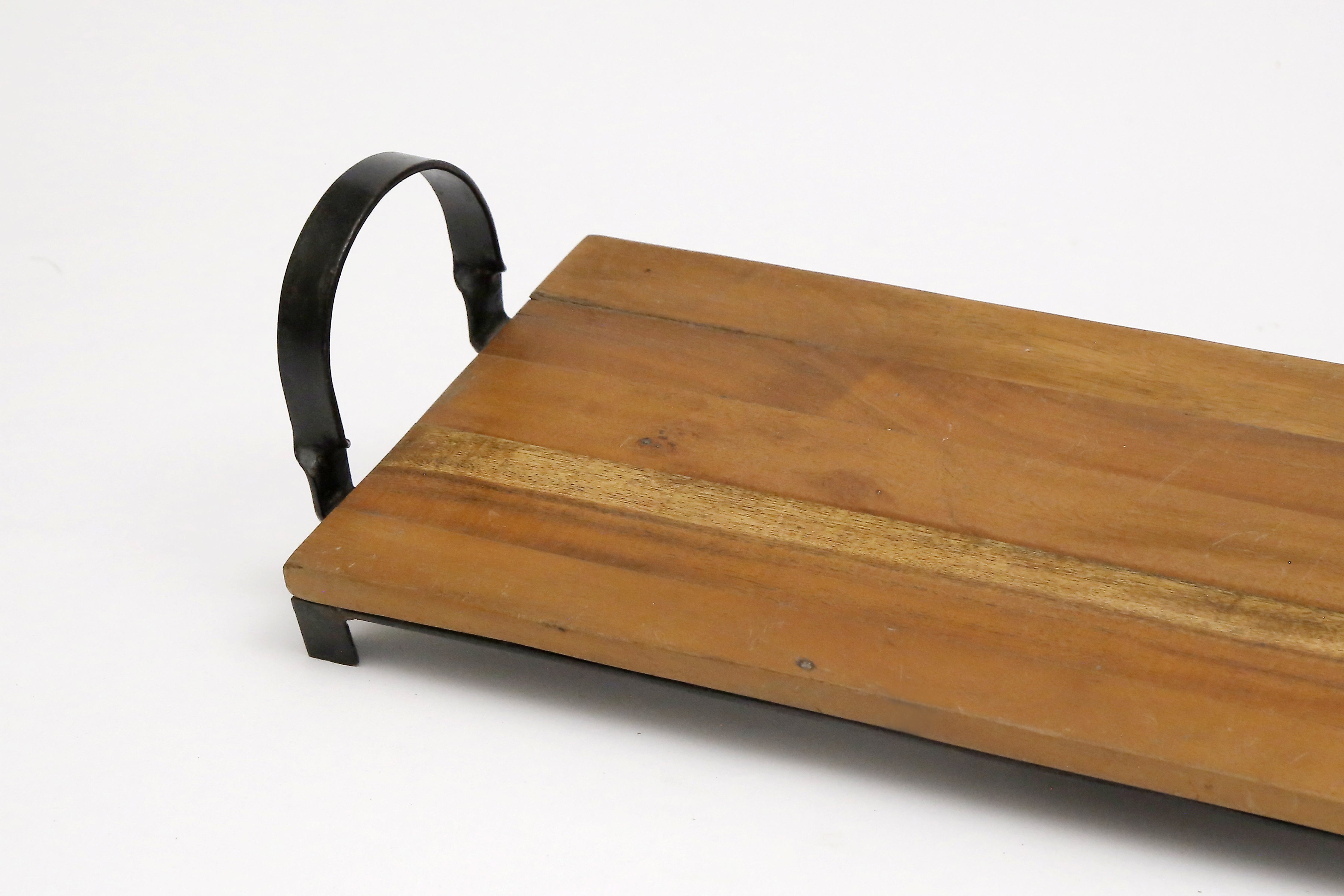 Wooden Tray Plank with Handle Tray