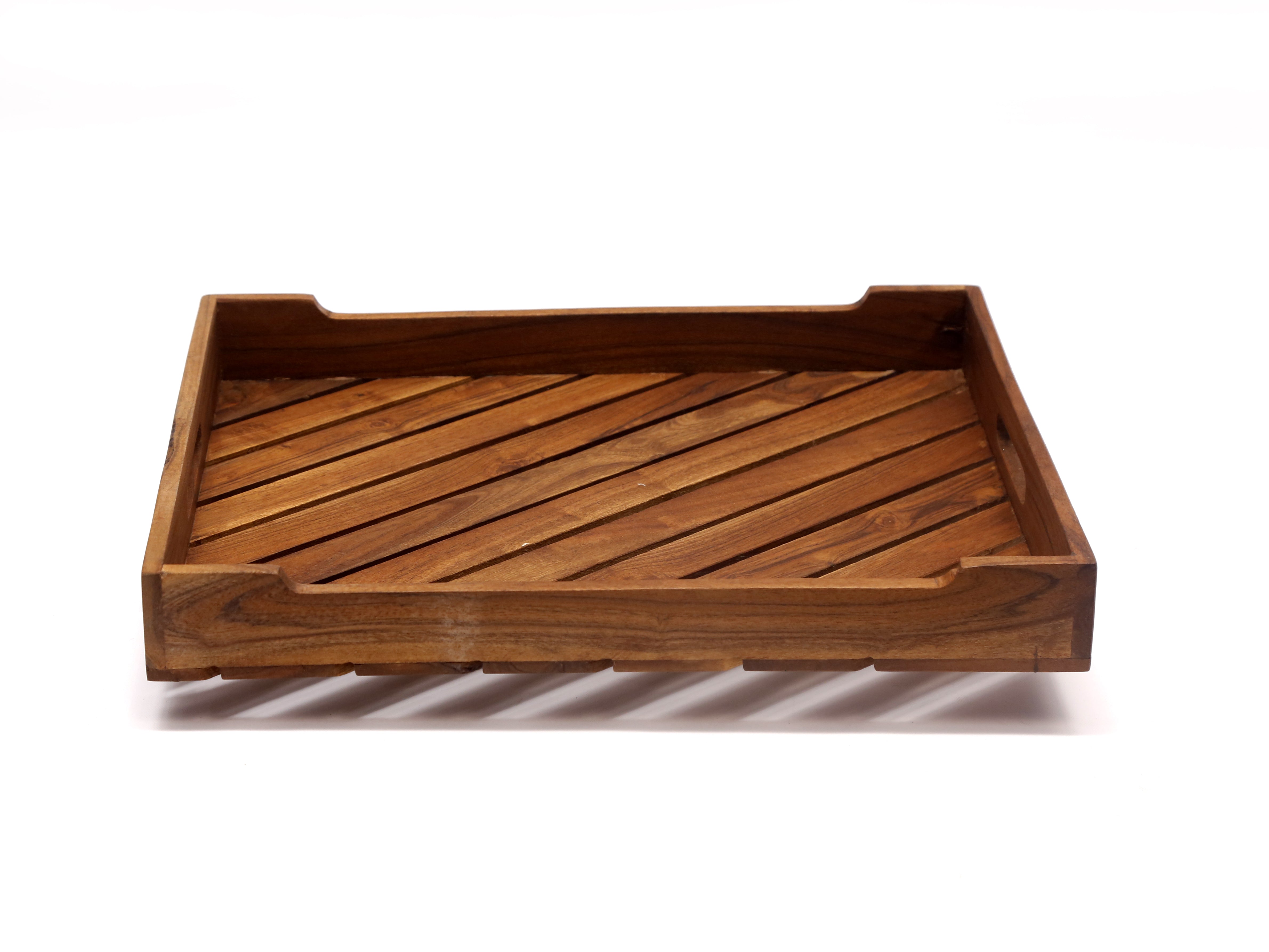Contemporary Wooden Tray Set Tray
