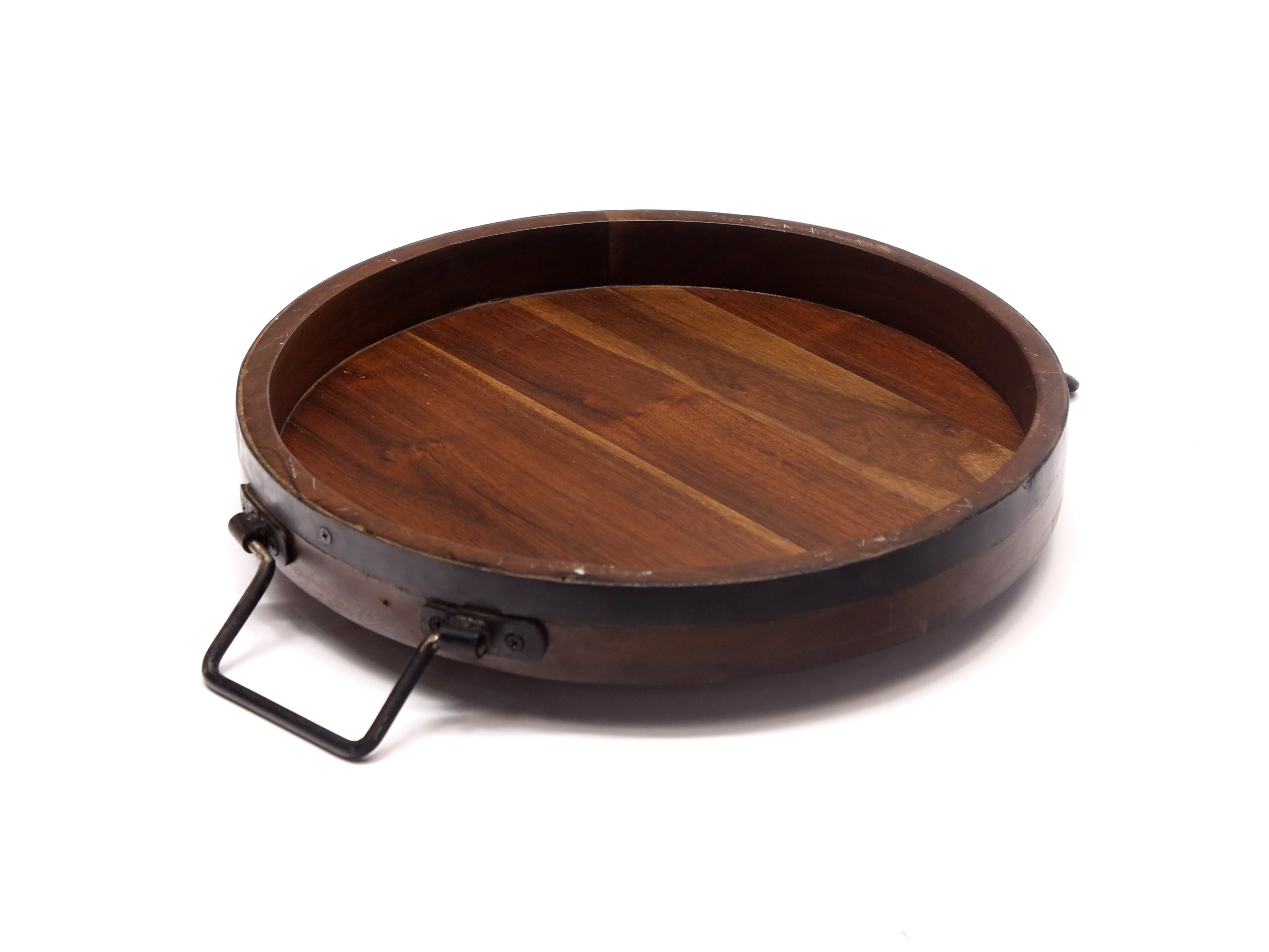 Vintage Handle Wooden Tray Tray