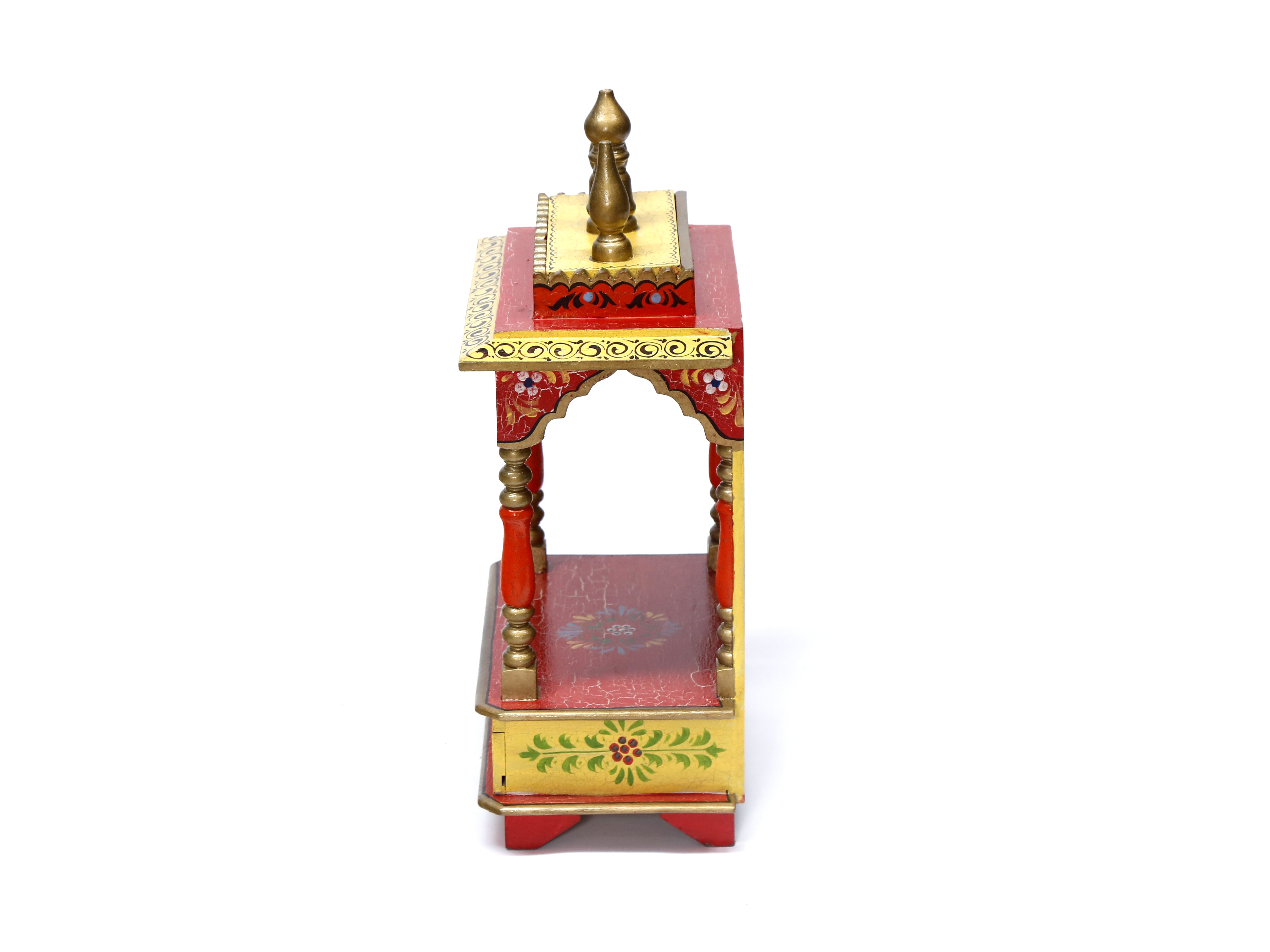Colorful Wooden Royal Temple Temple