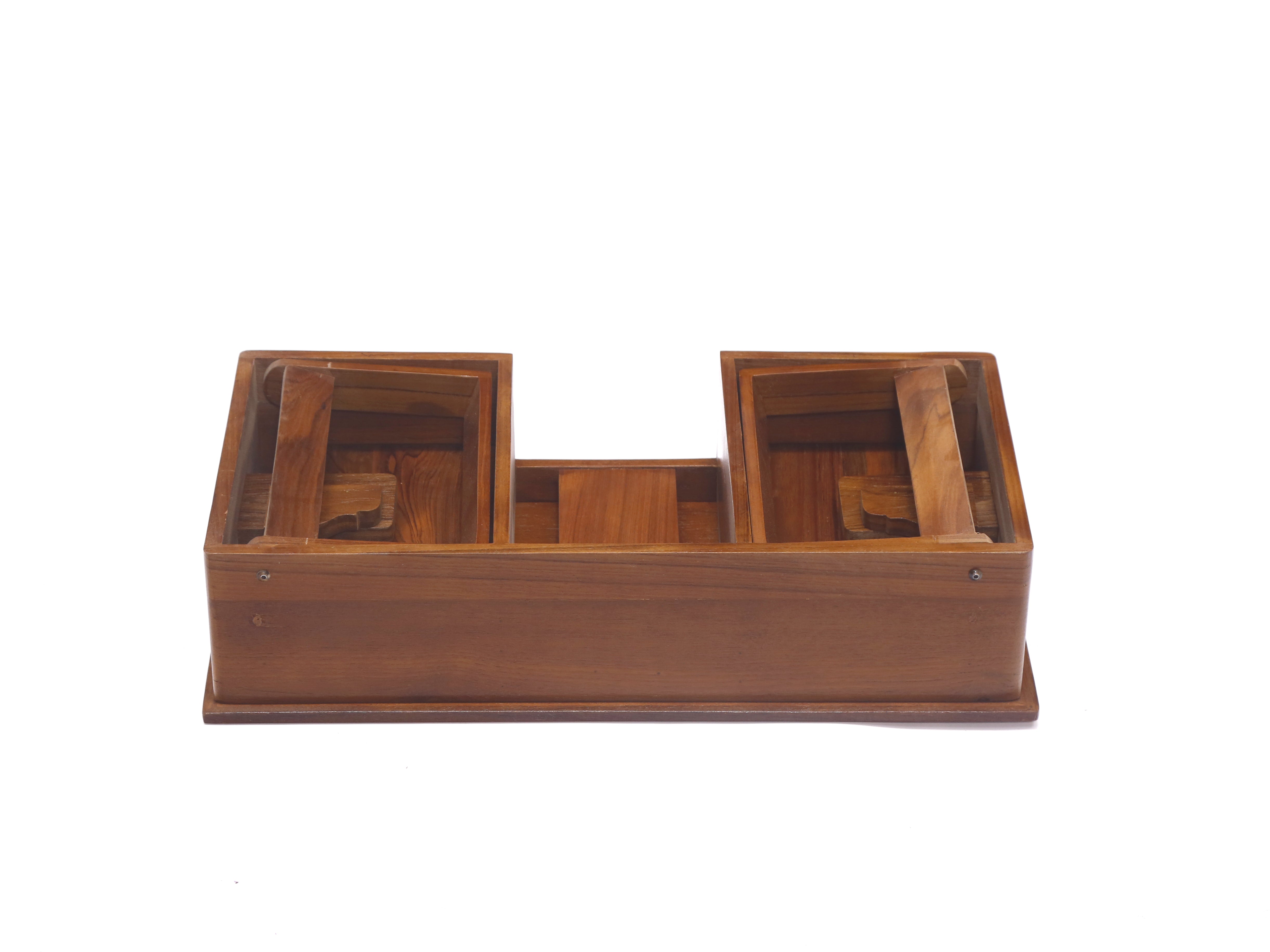 Adjustable Teak Laptop Table Lapdesk