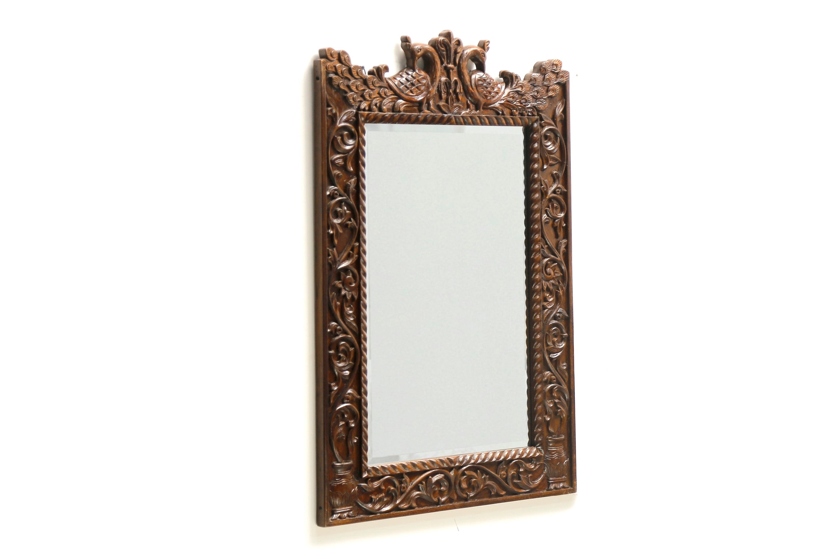 Traditional Carved Ethnic Mirror Mirror