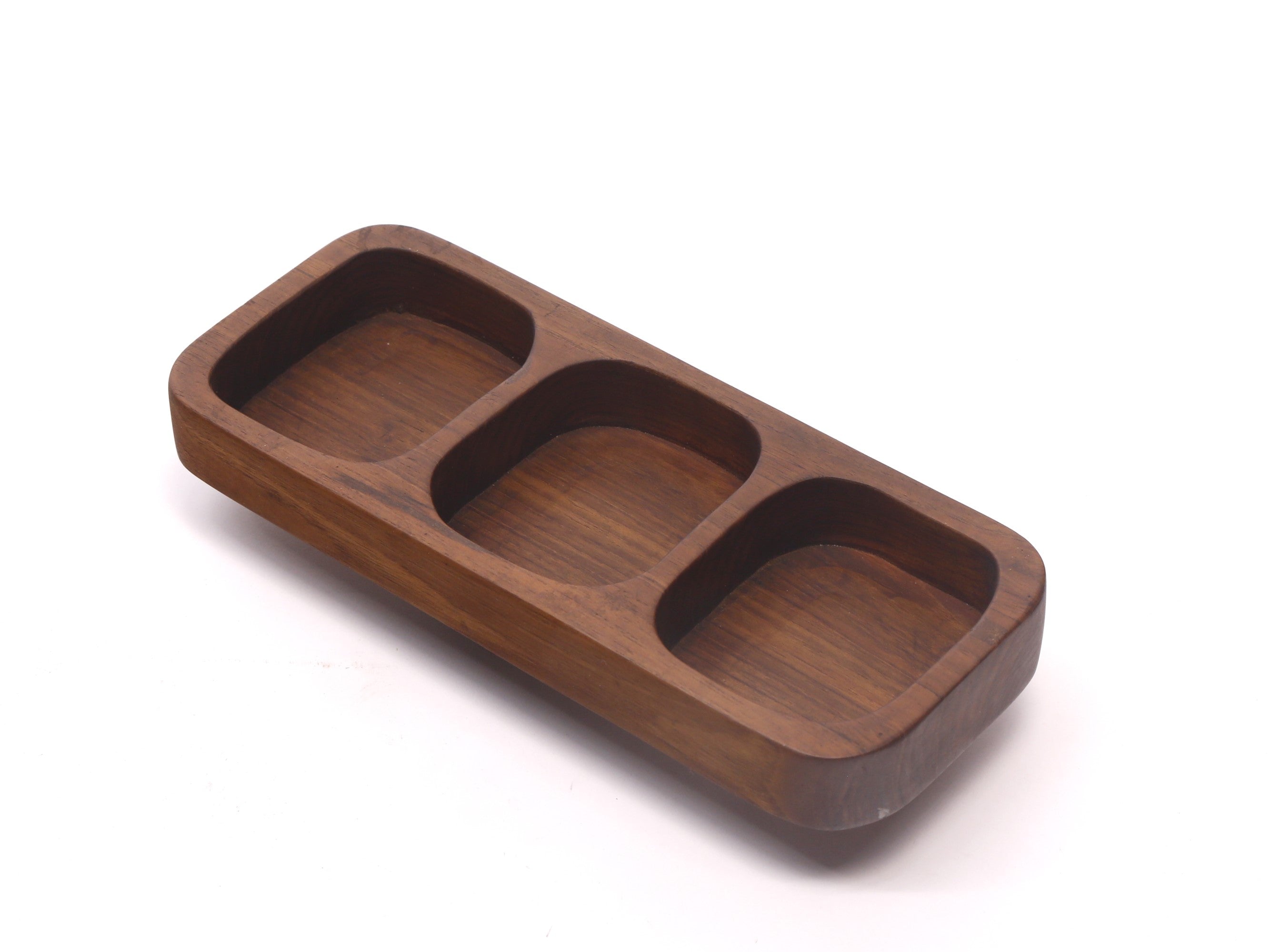 Multi-slot Wooden Tray Platter