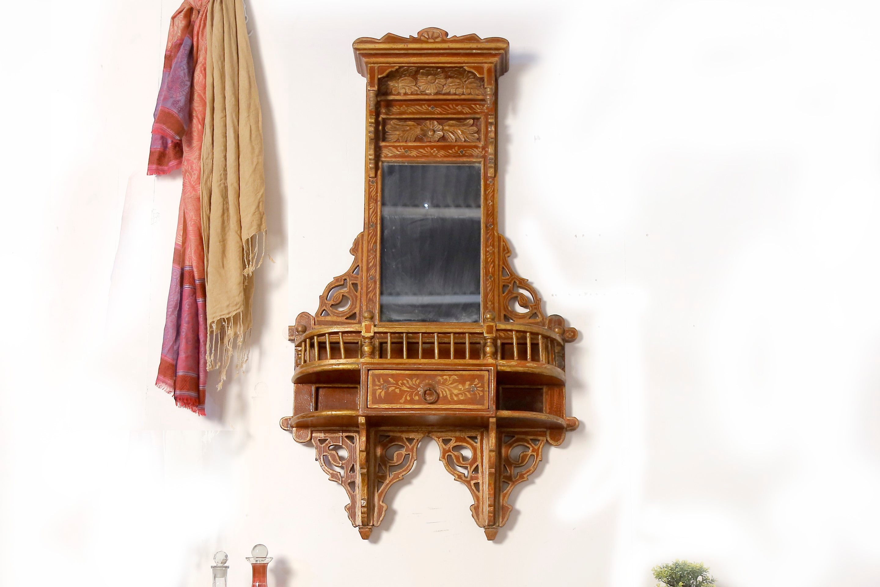 Beatific Folk Art Mirror Mirror