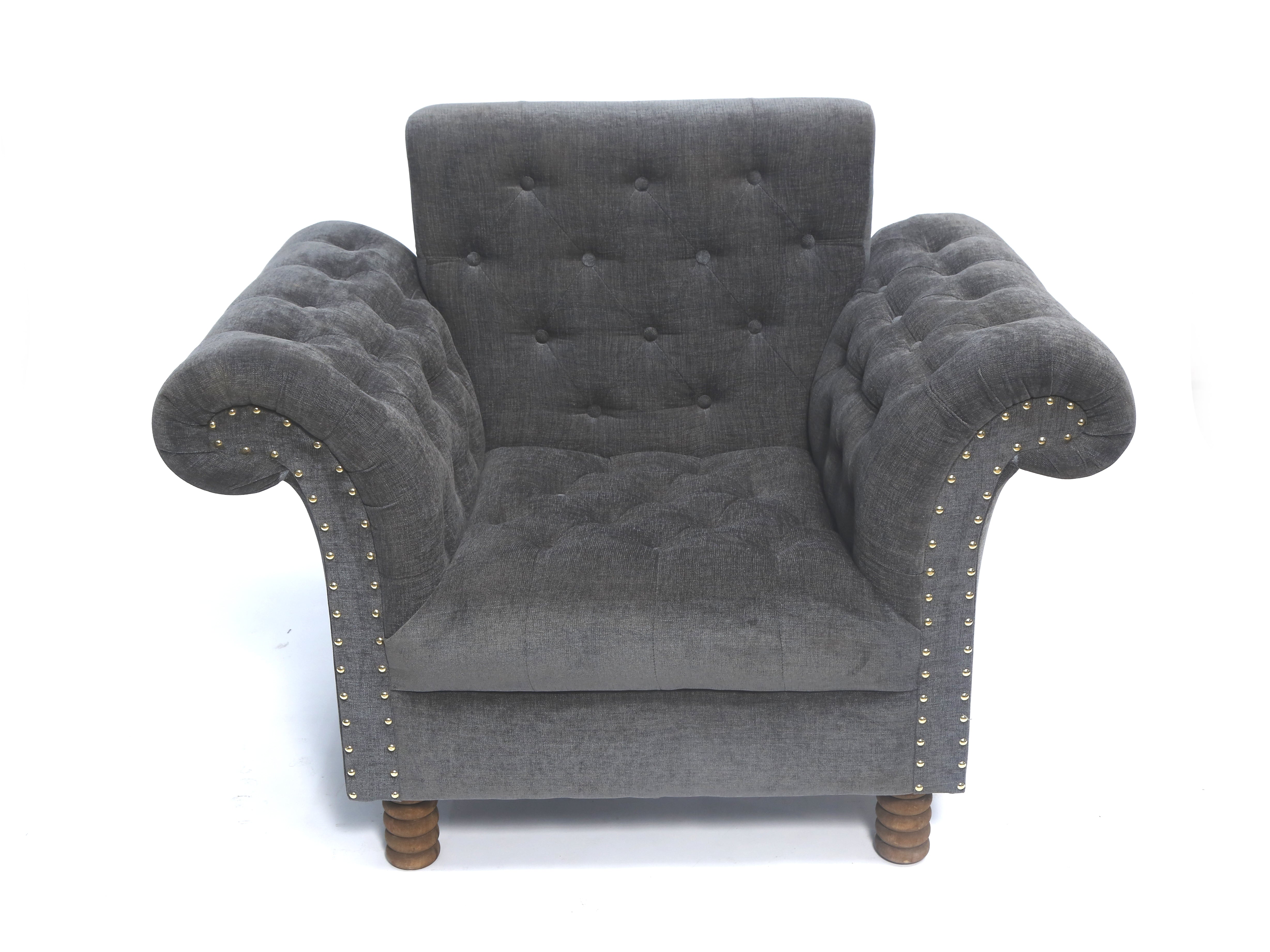 Upholstered Royal Curve single Seater Sofa Default Title Sofa