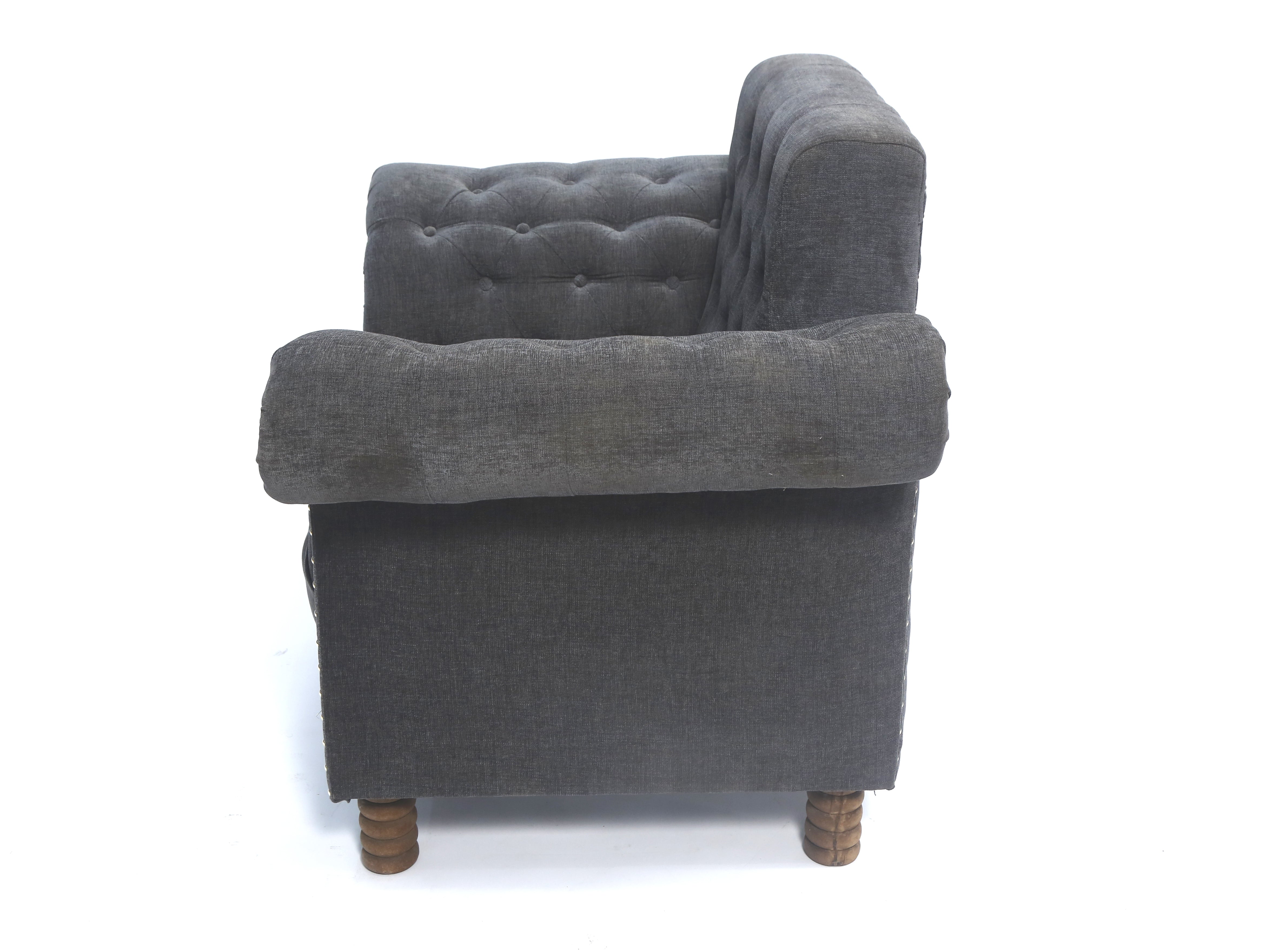 Upholstered Royal Curve single Seater Sofa Sofa