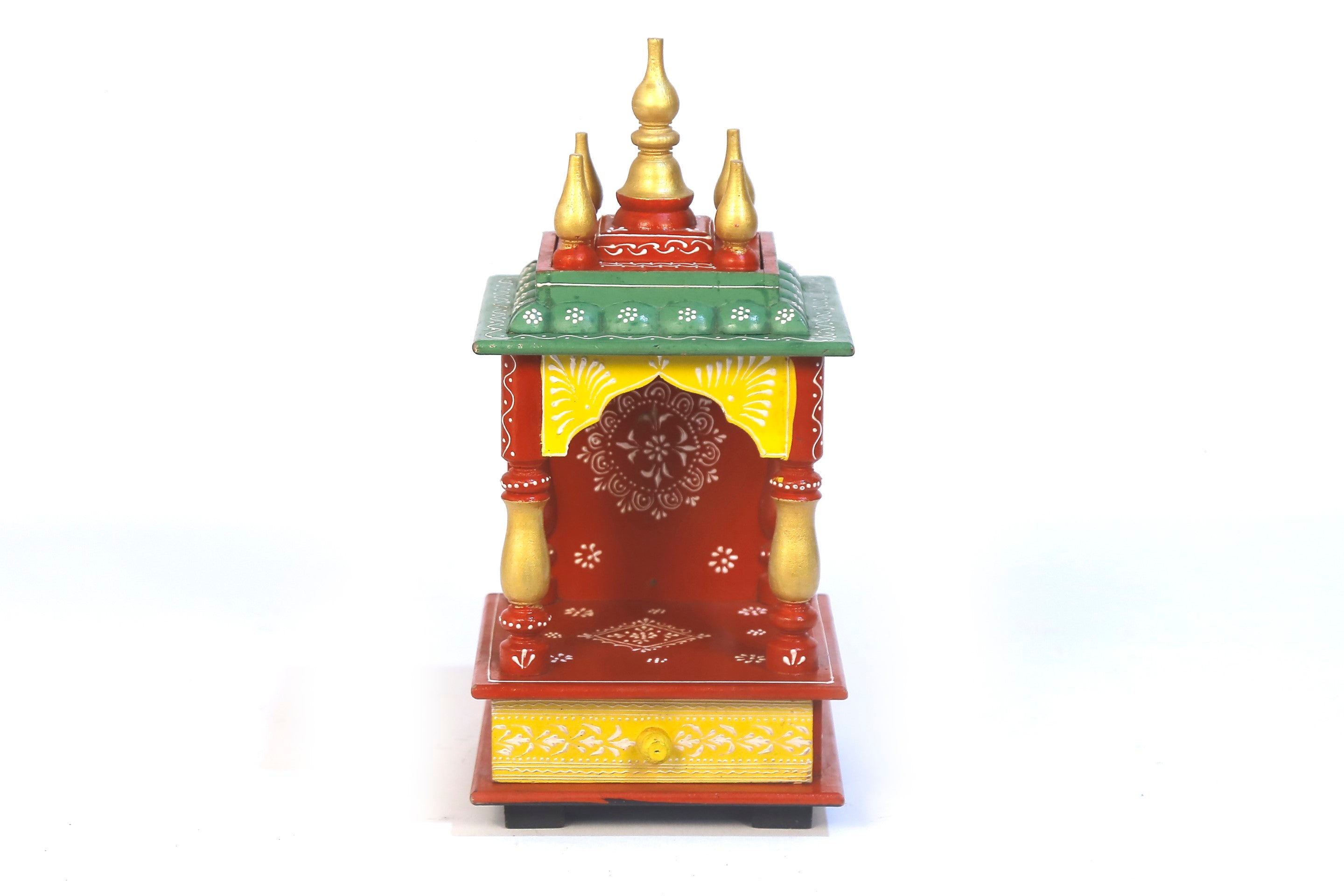 Brick Coloured Temple Temple