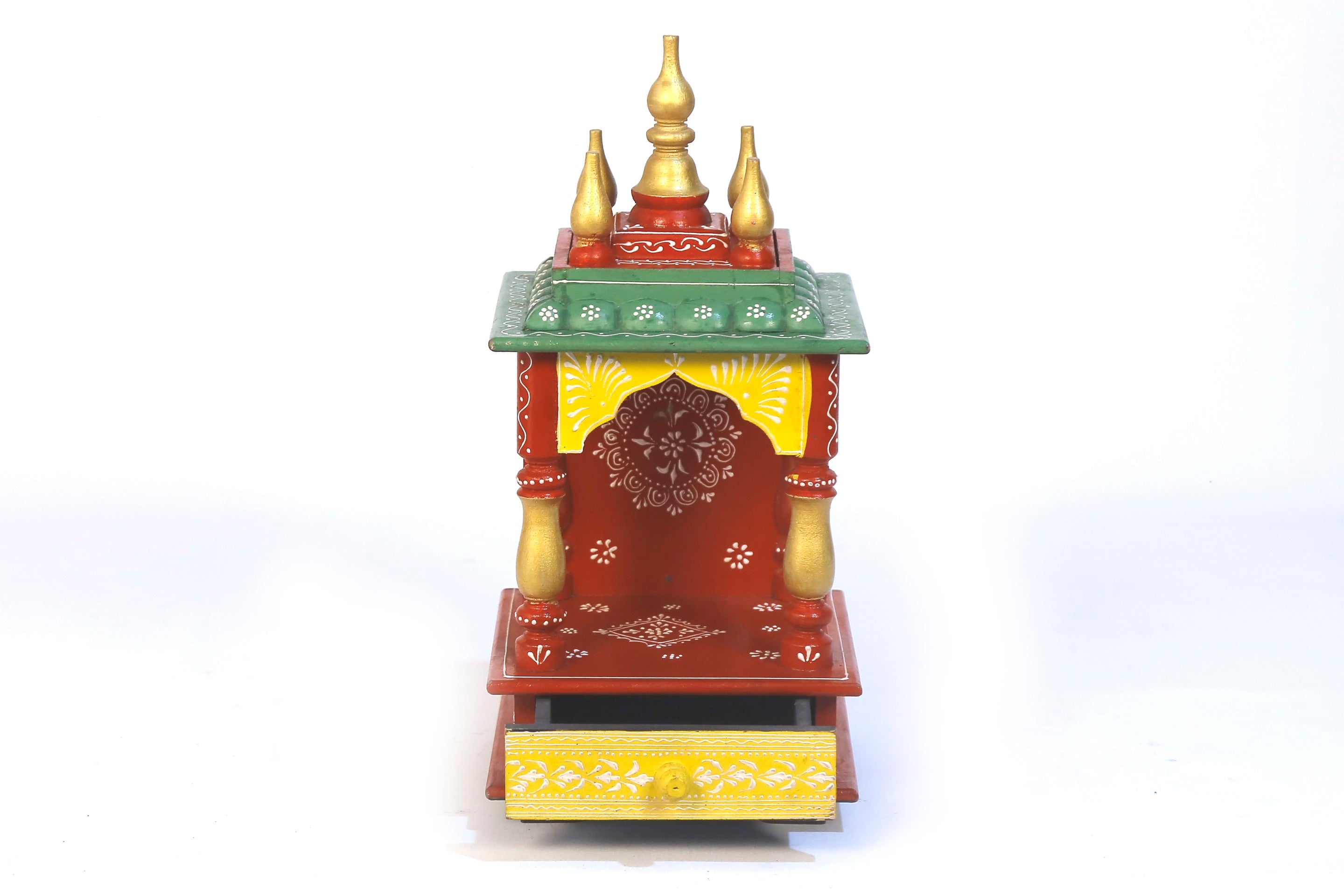Brick Coloured Temple Temple