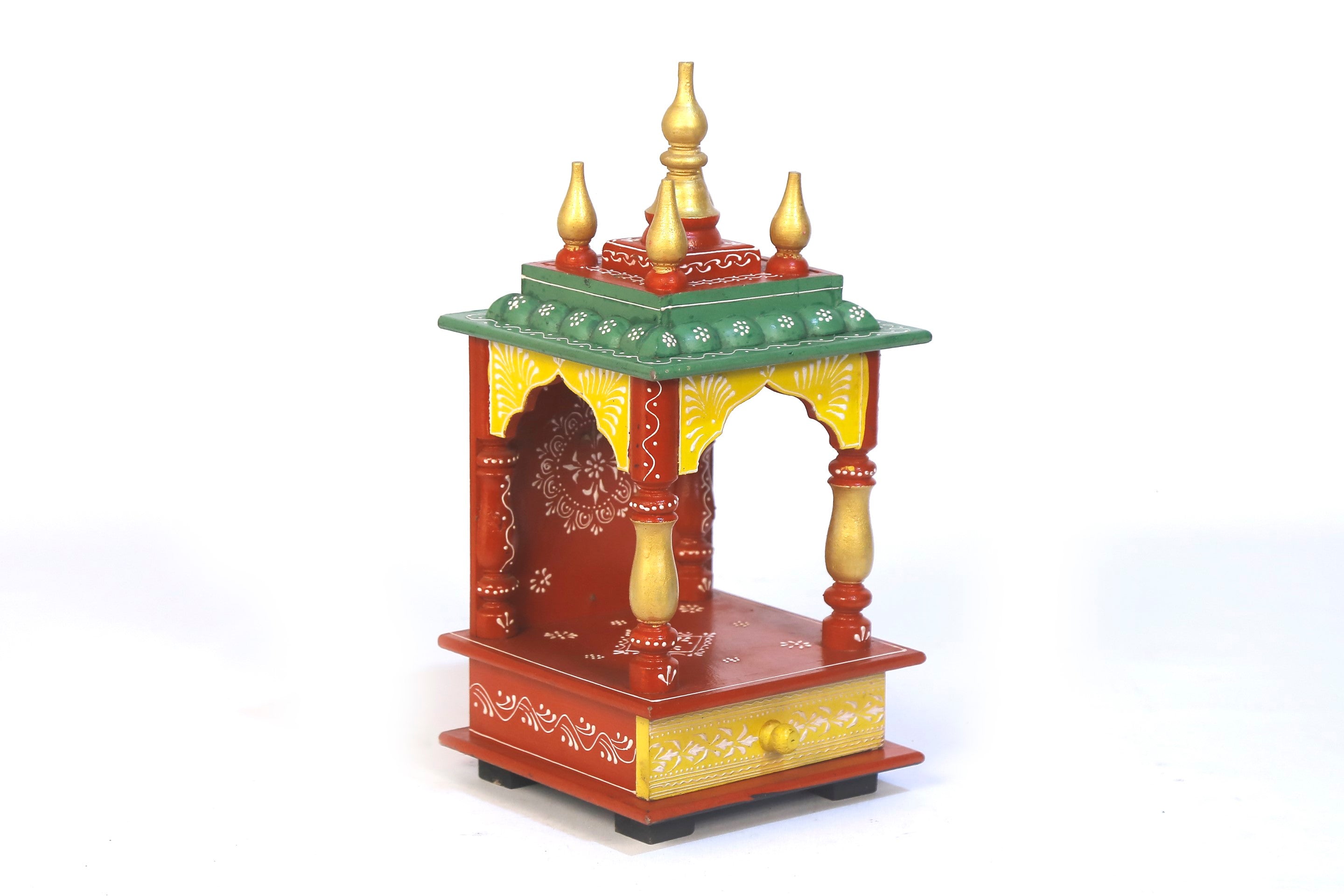 Brick Coloured Temple Temple