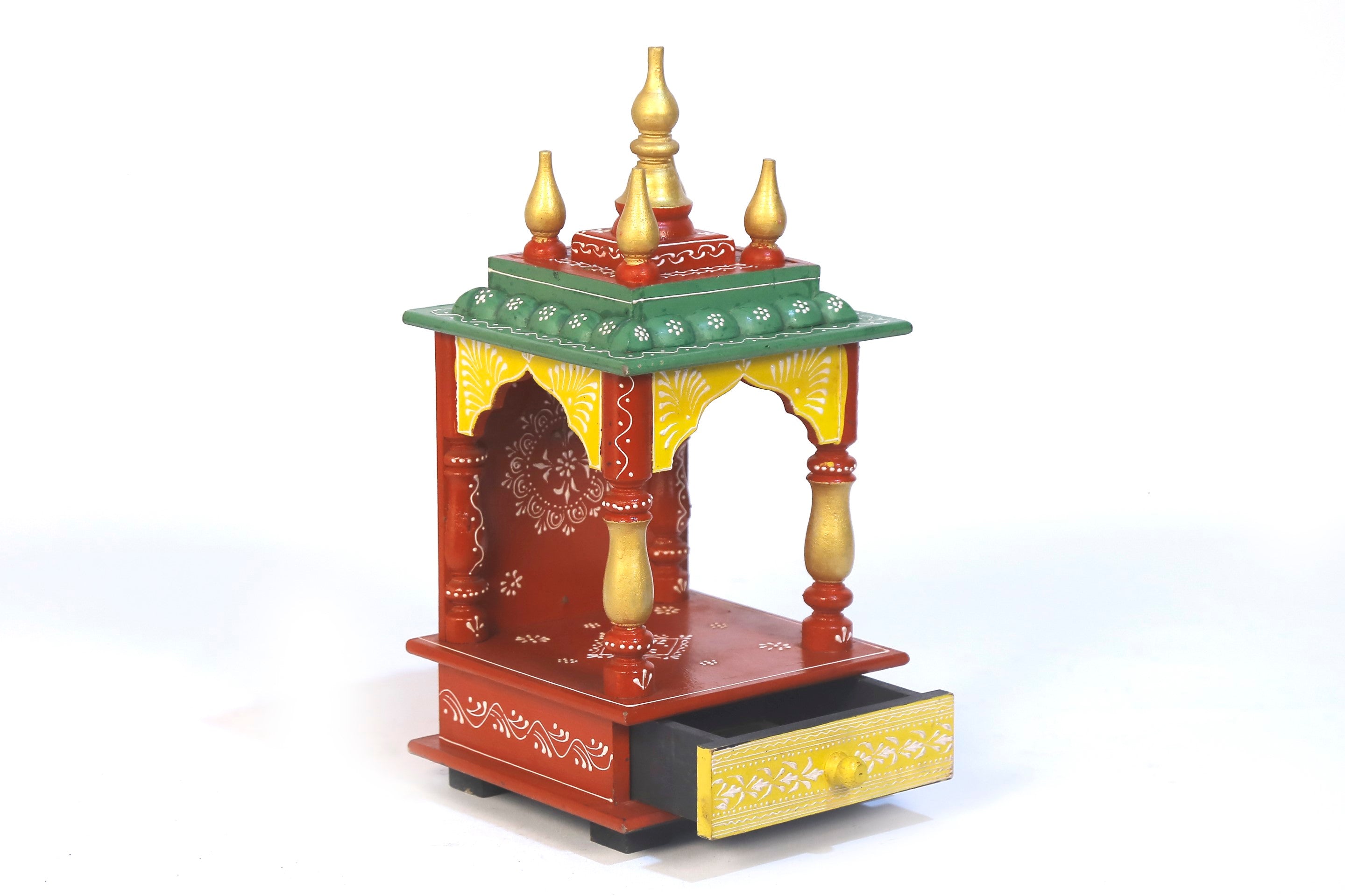 Brick Coloured Temple Temple
