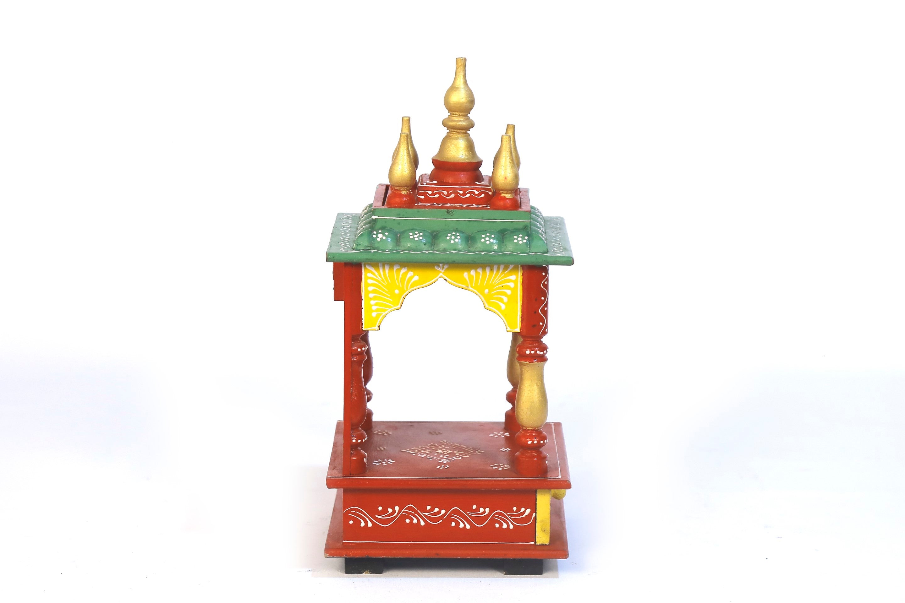 Brick Coloured Temple Temple