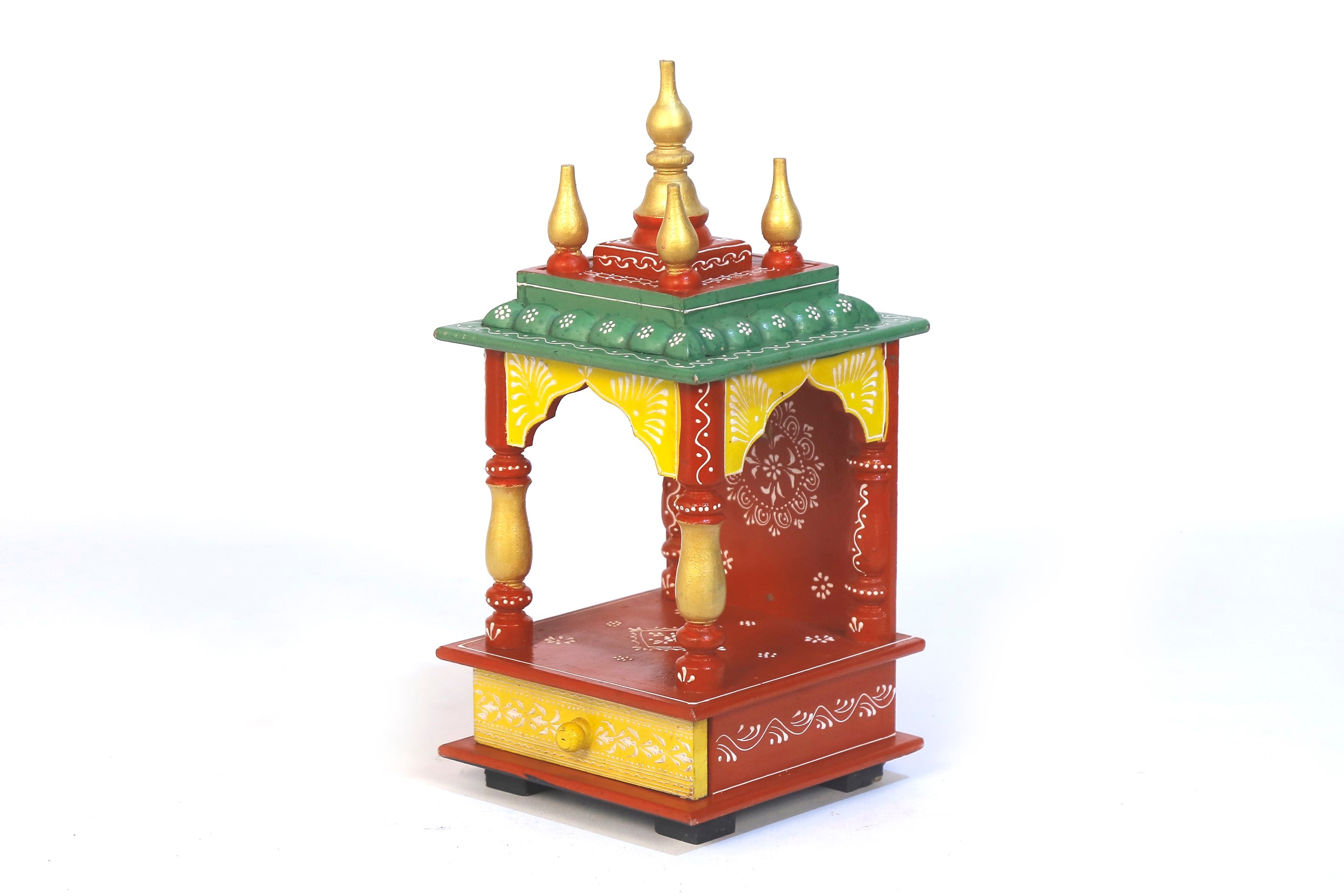 Brick Coloured Temple Temple