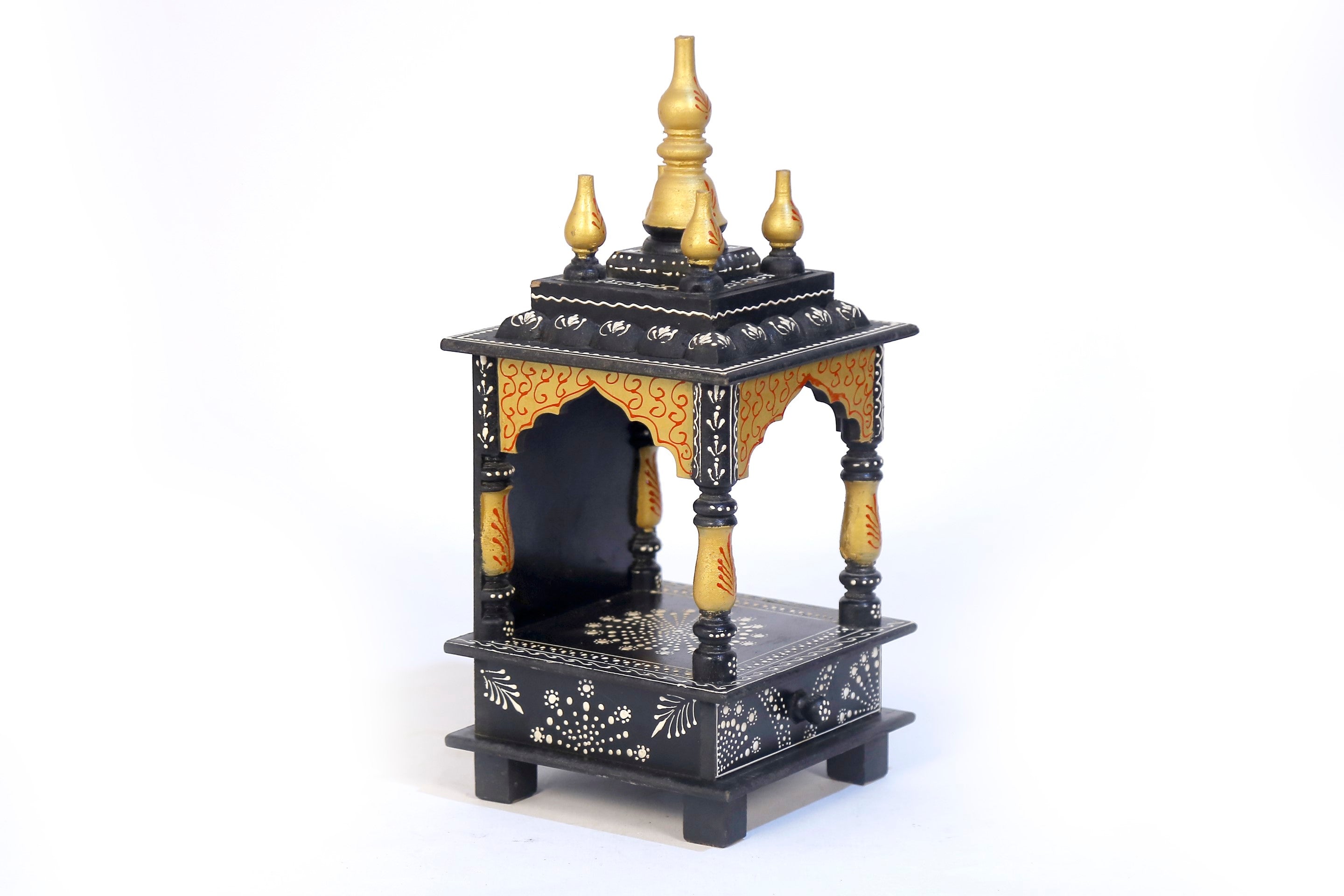 Black and Yellow Temple Temple