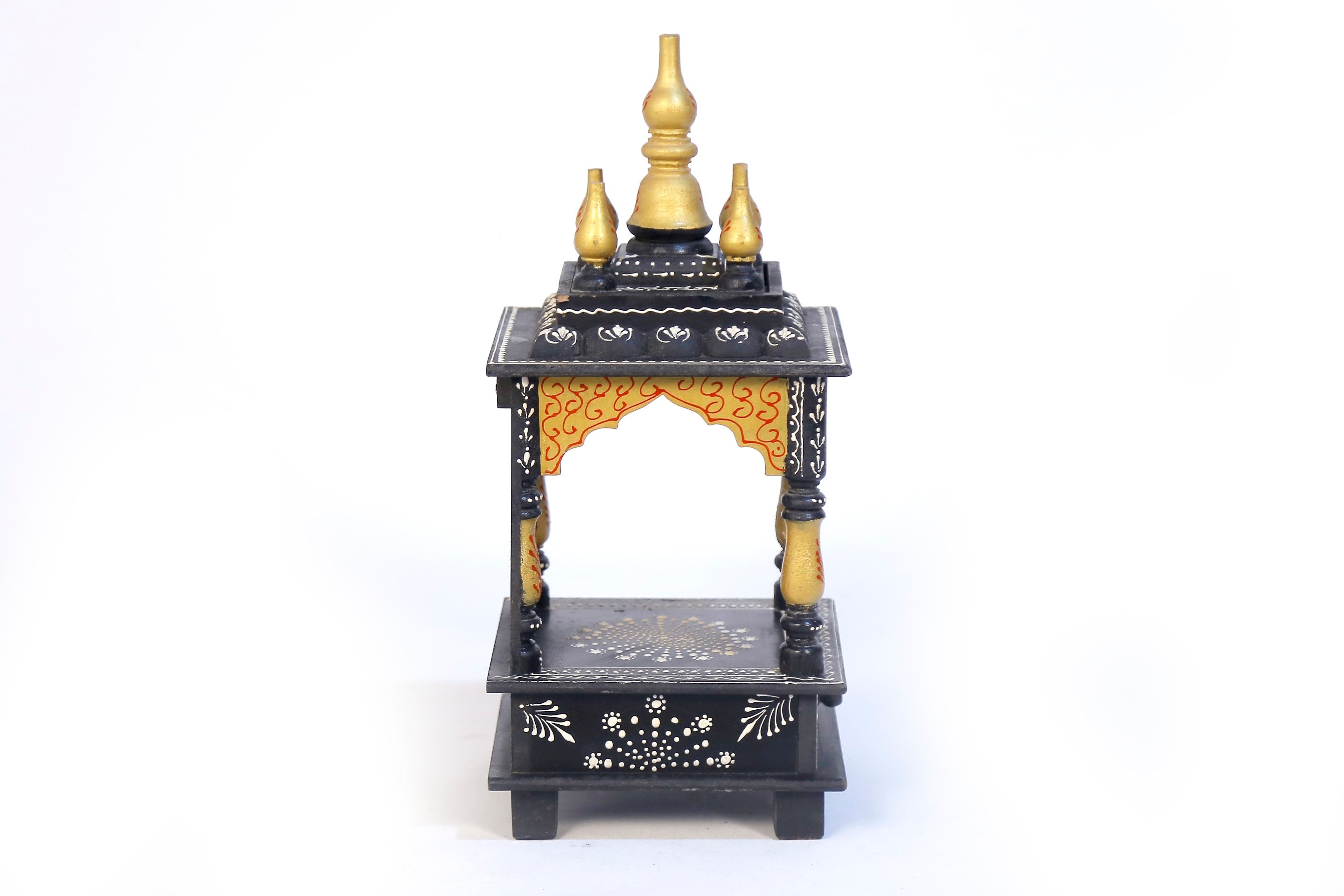 Black and Yellow Temple Temple