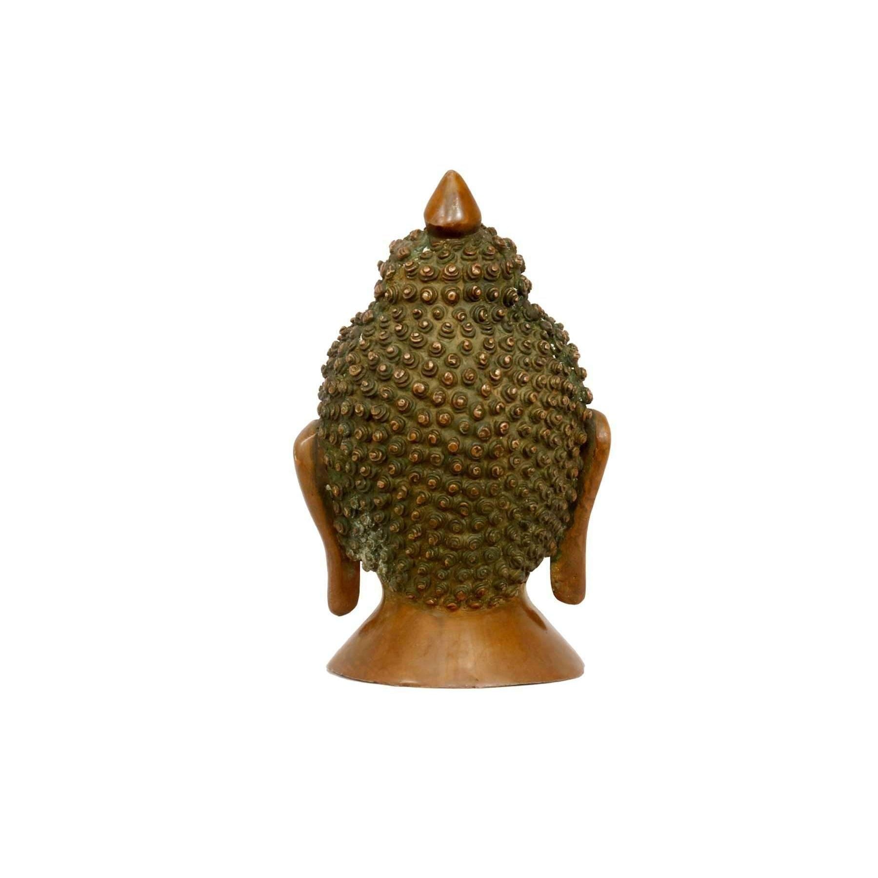 Antique Buddha Head Statue Statue
