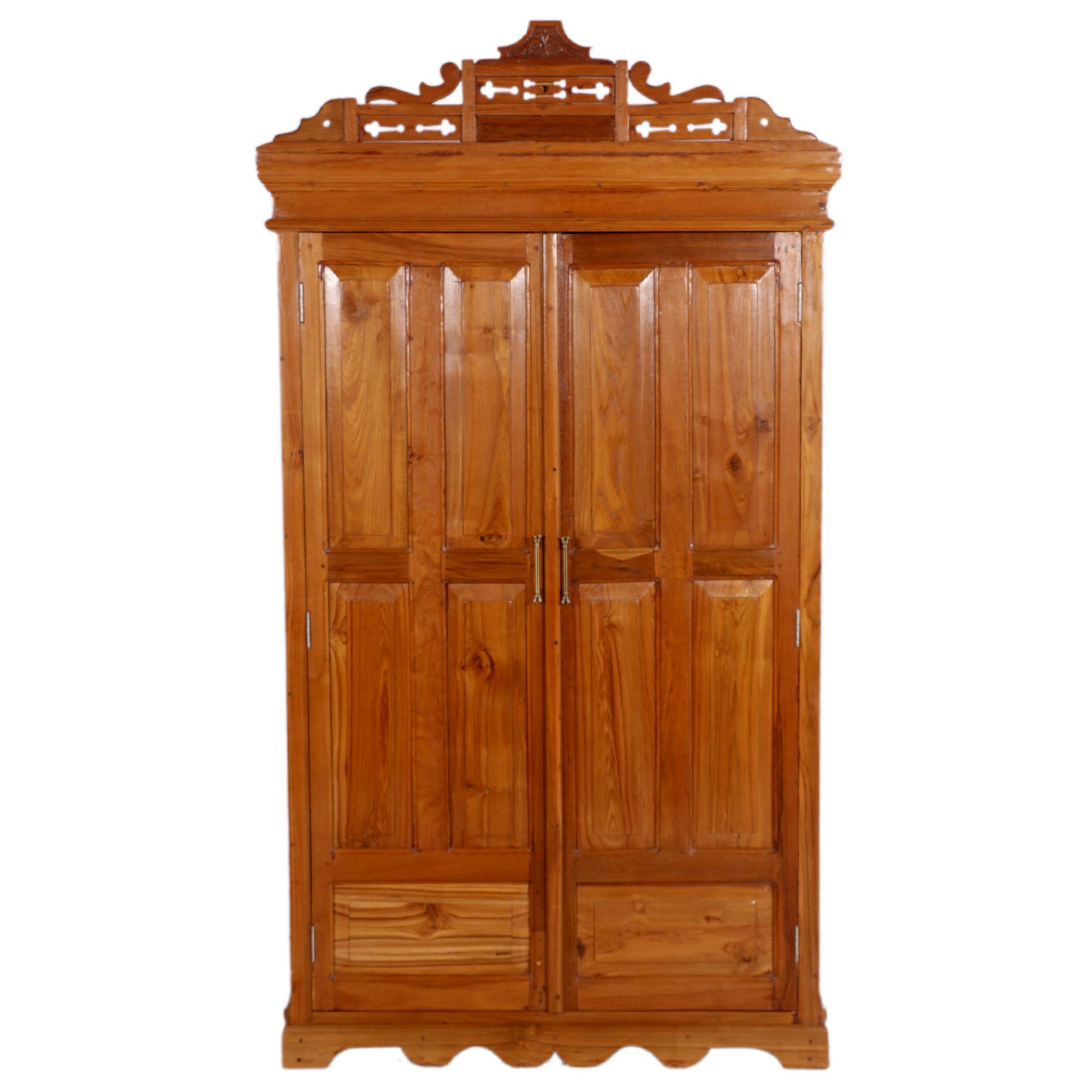 Victorian-Style 4-Tier Cabinet Wardrobe