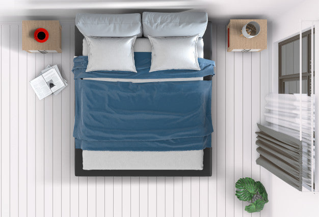 Normal Bed Up View Enjoy the Luxury of Restful Sleep: Choose the Perfect Bed Size