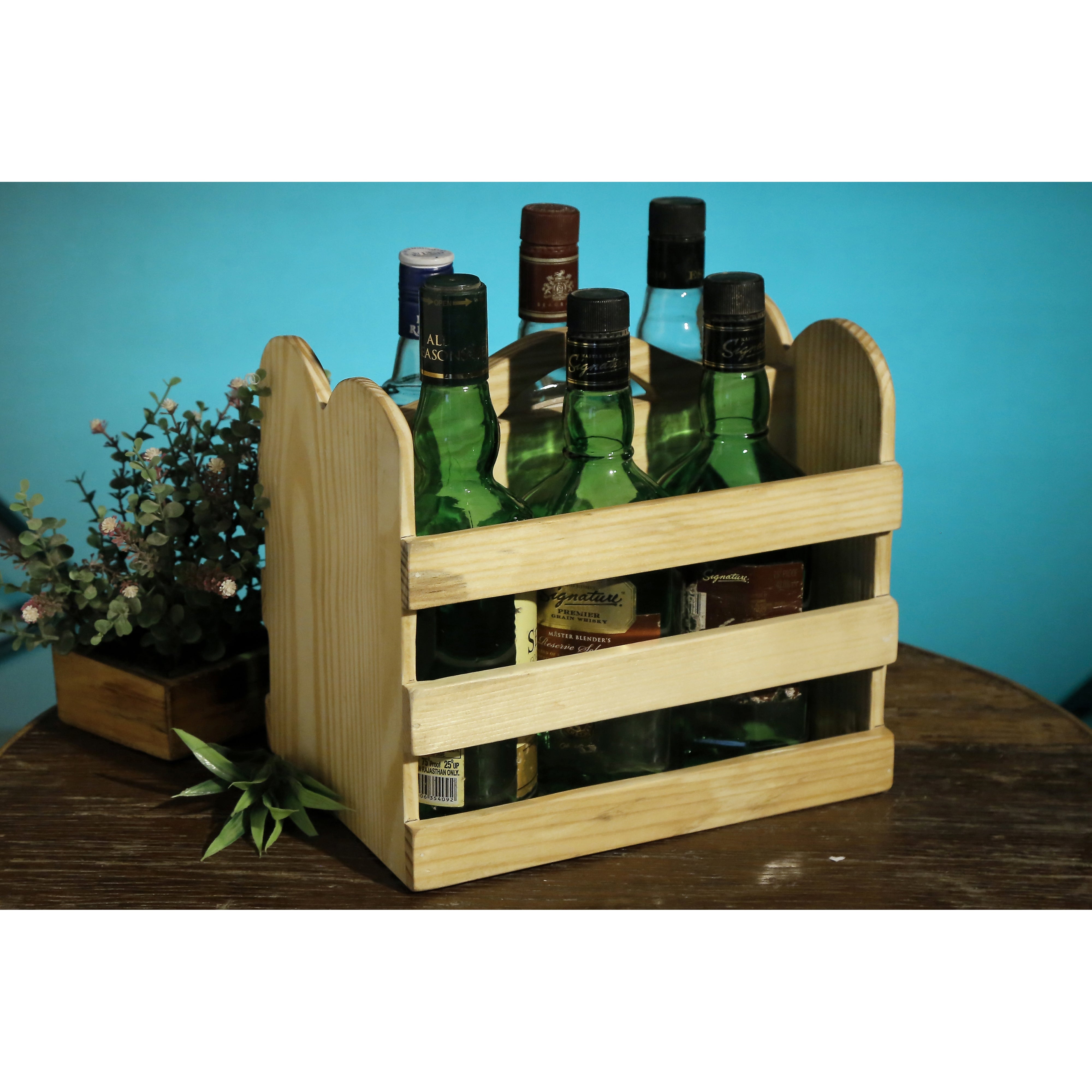 Cottage Style Bottle Crate Crate