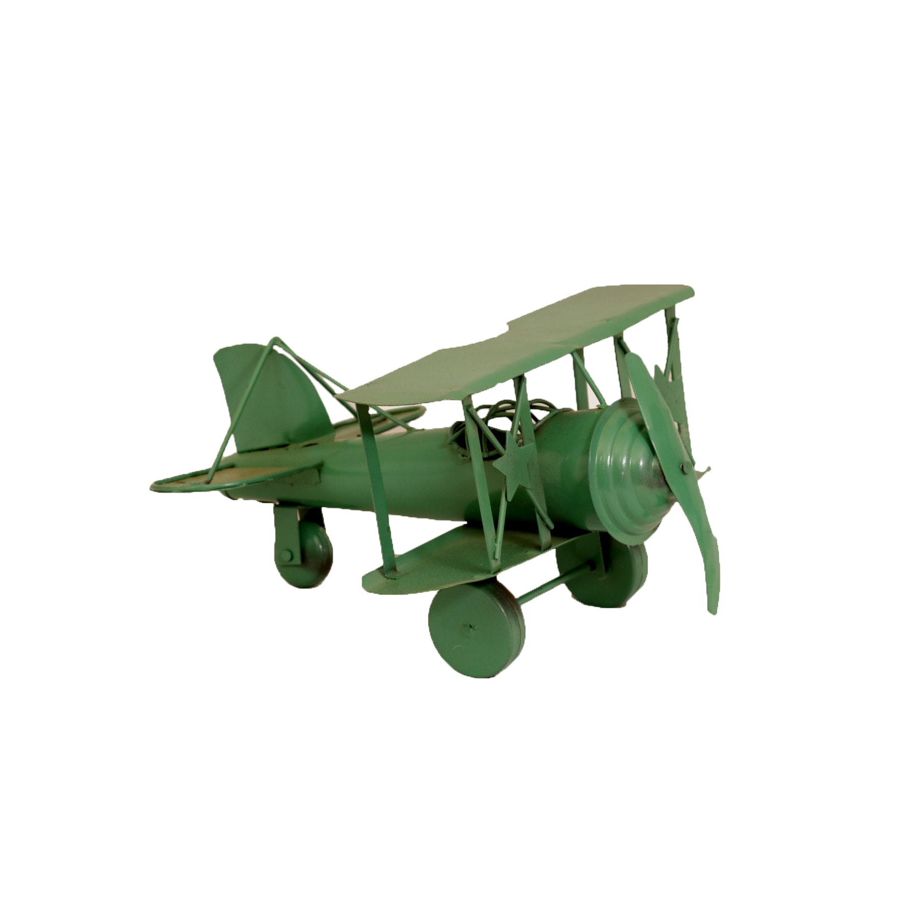 Green Fatigue Hued Plane Vehicle figurine