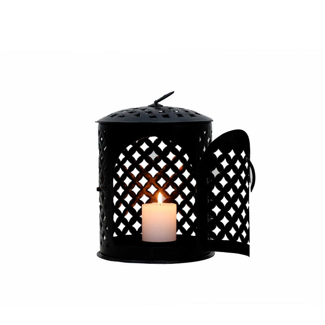 Robust Black Candle Holder Candle Holder