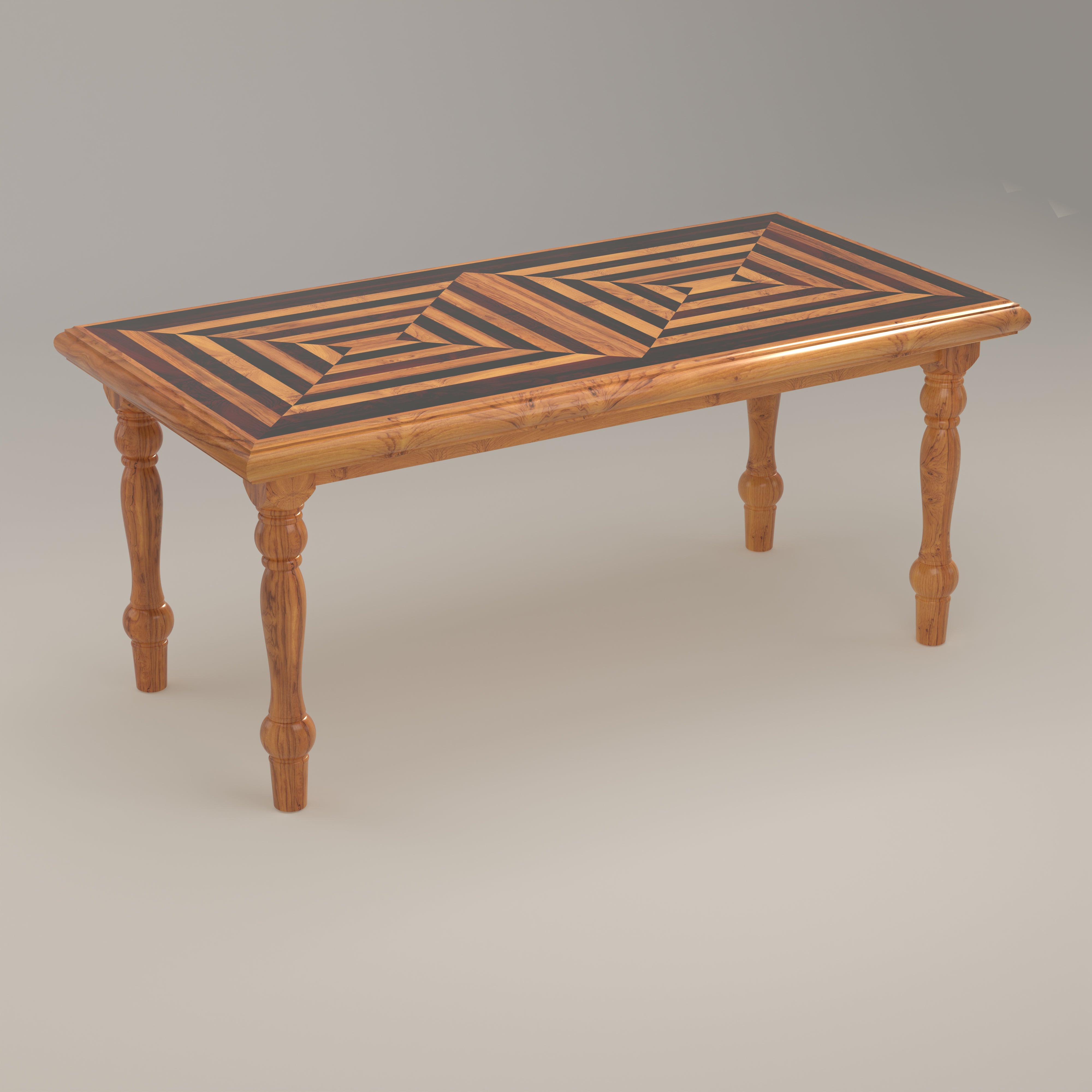 Table Inlay Antique Wood Inlay Top Table Antique Specimen Table, Marquetry Lamp