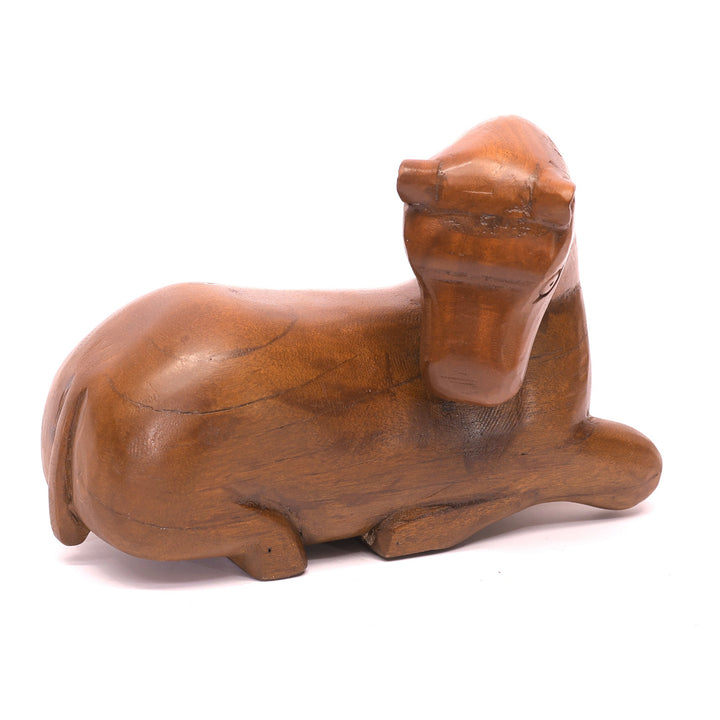 Vintage Wooden Handmade Carved Animal Figurine Animal Figurine