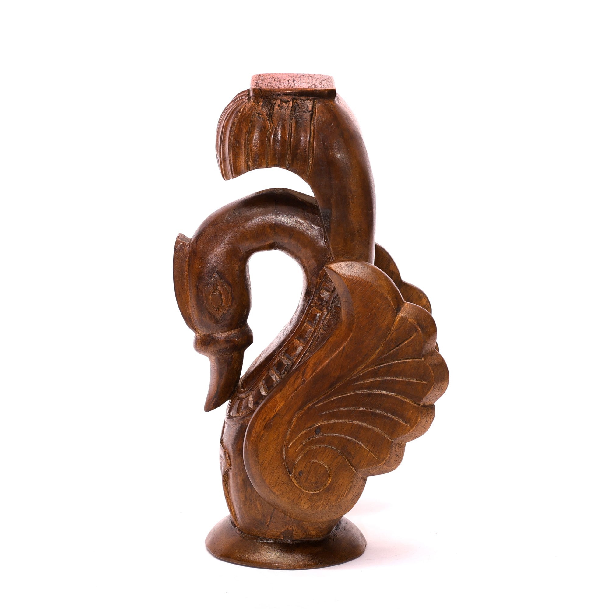 Beautiful Wooden Swan Stand (Small) Animal Figurine