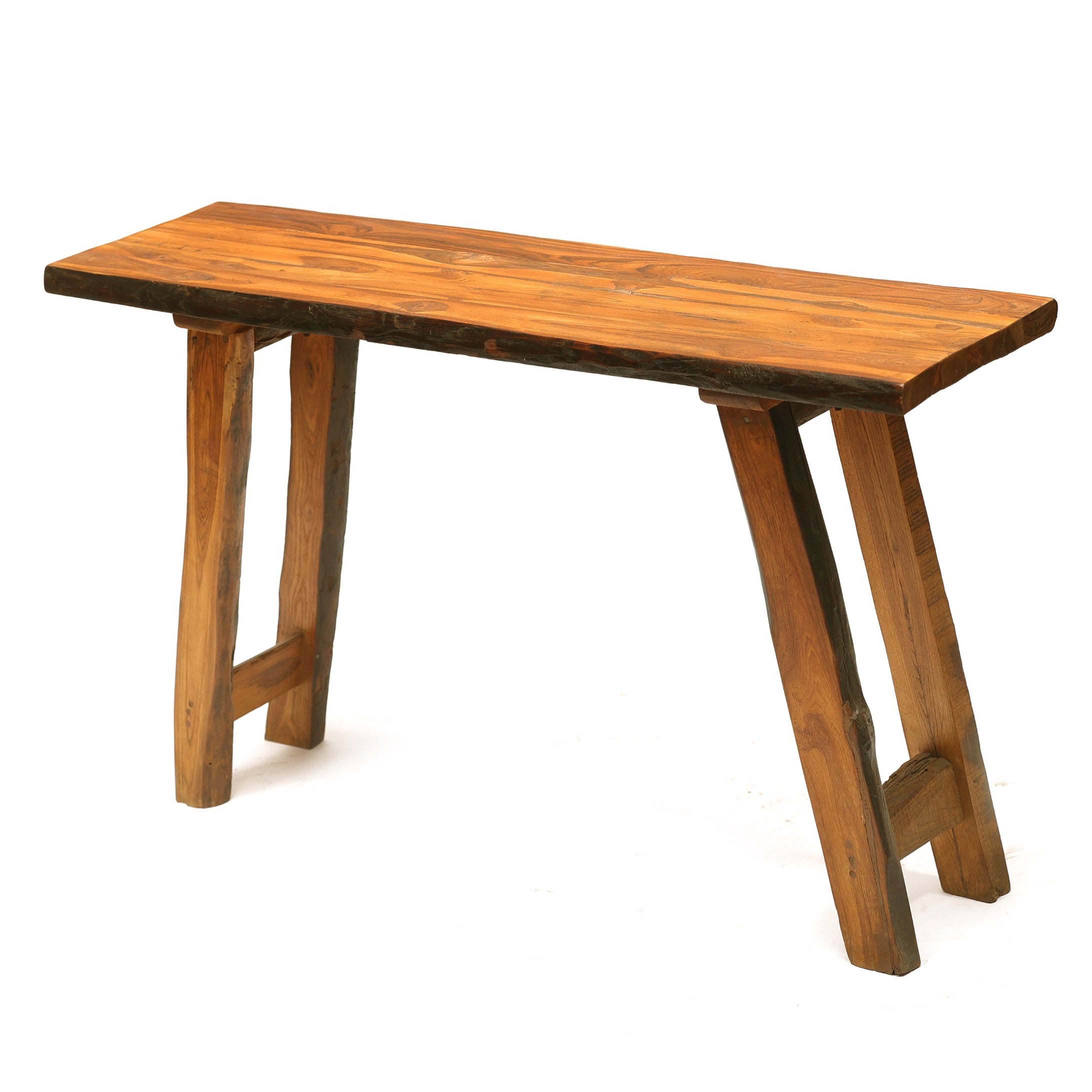 Heritage Finish Teak Console Table Dining Table