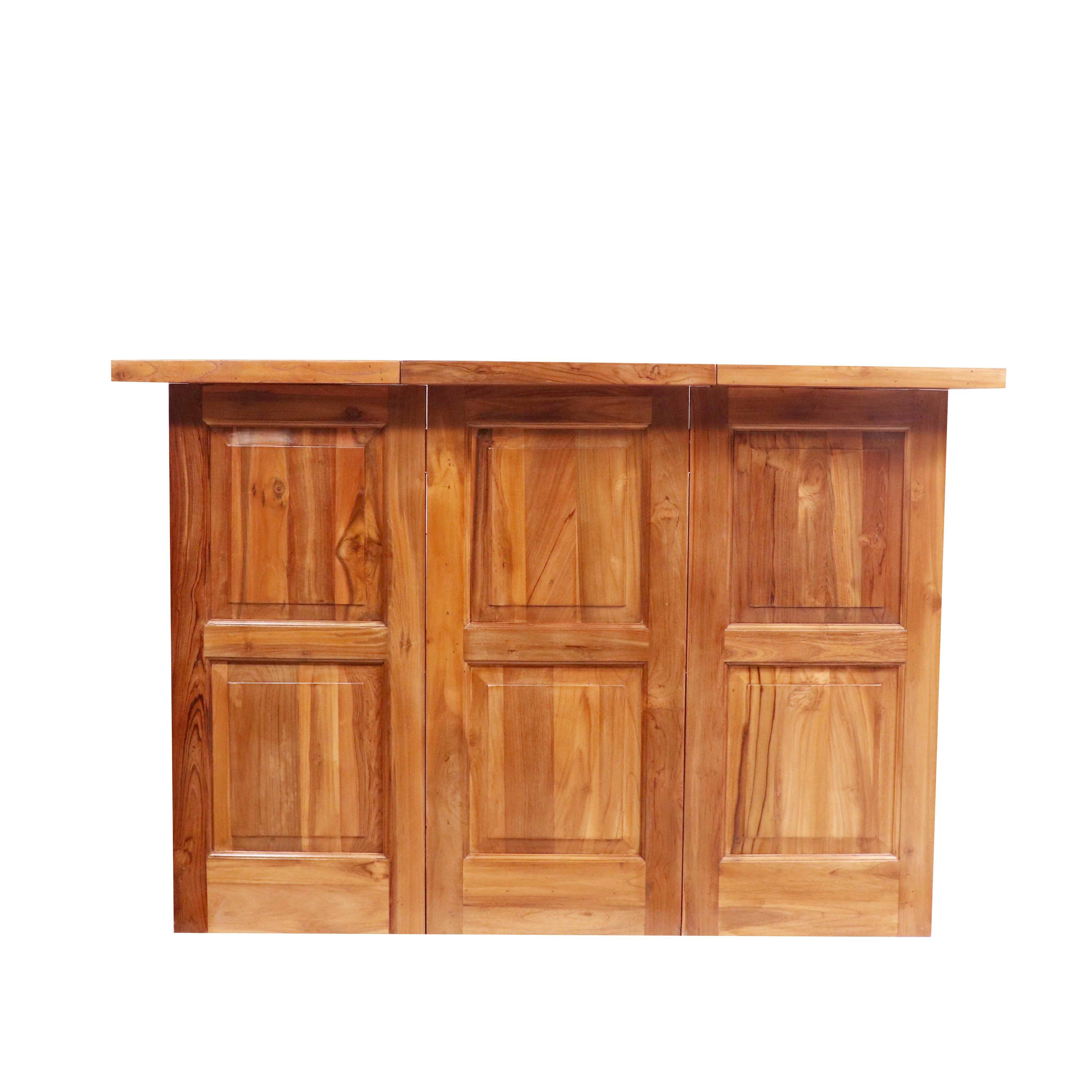 Montage Modern Designed Multi-Storage Handmade Wooden Kitchen Island for Home Kitchen Island