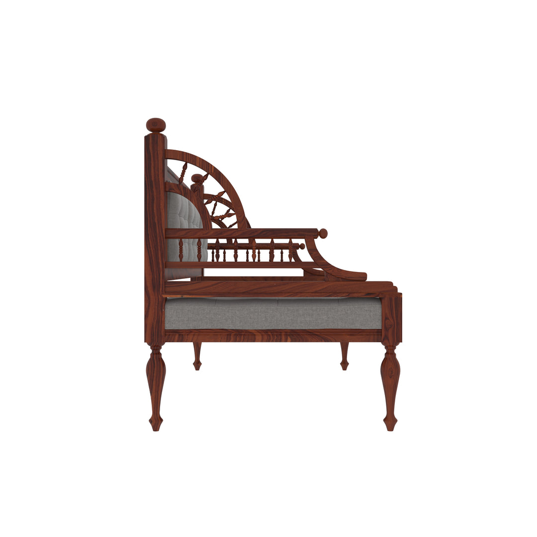 Traditional South Indian three-seater sofa design Sofa