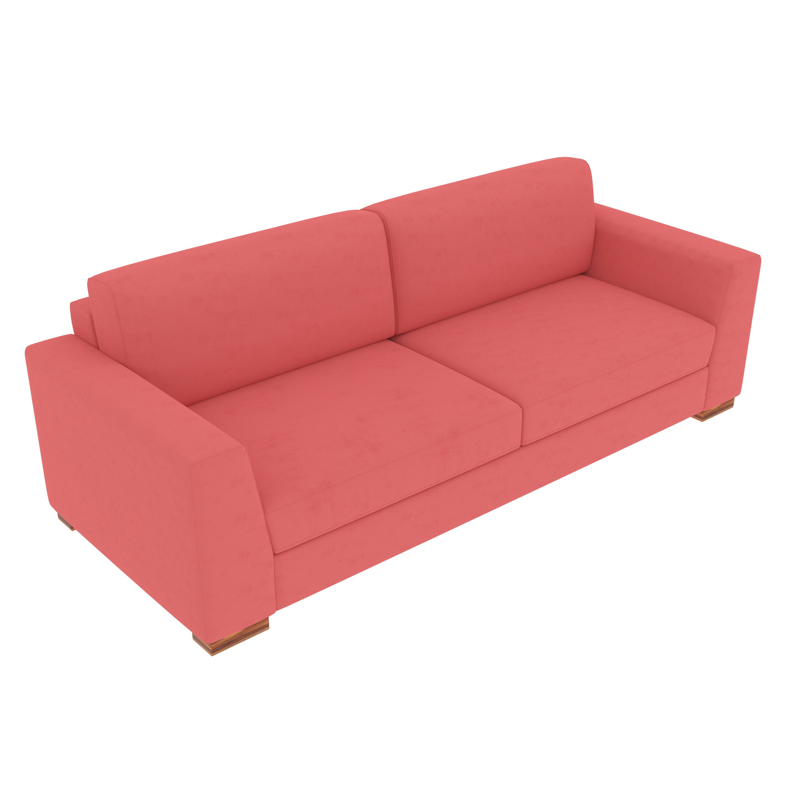 Red Carrot Pastel Coloured Comfort 2+1 Seater Sofa for Home Sofa