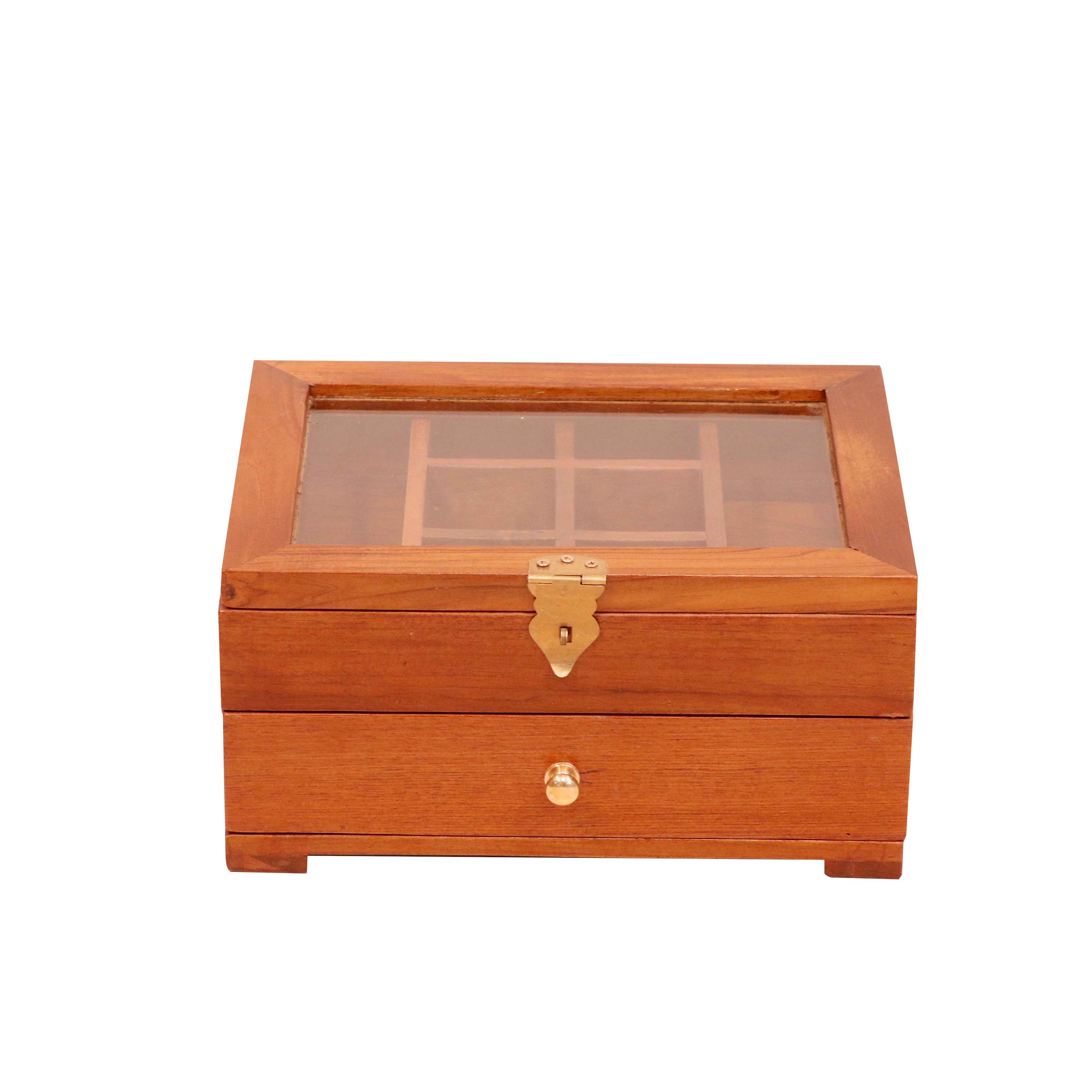 Marvelous Multi-Storage Simple Handmade Wooden Jewelry Box for Home Wooden Box