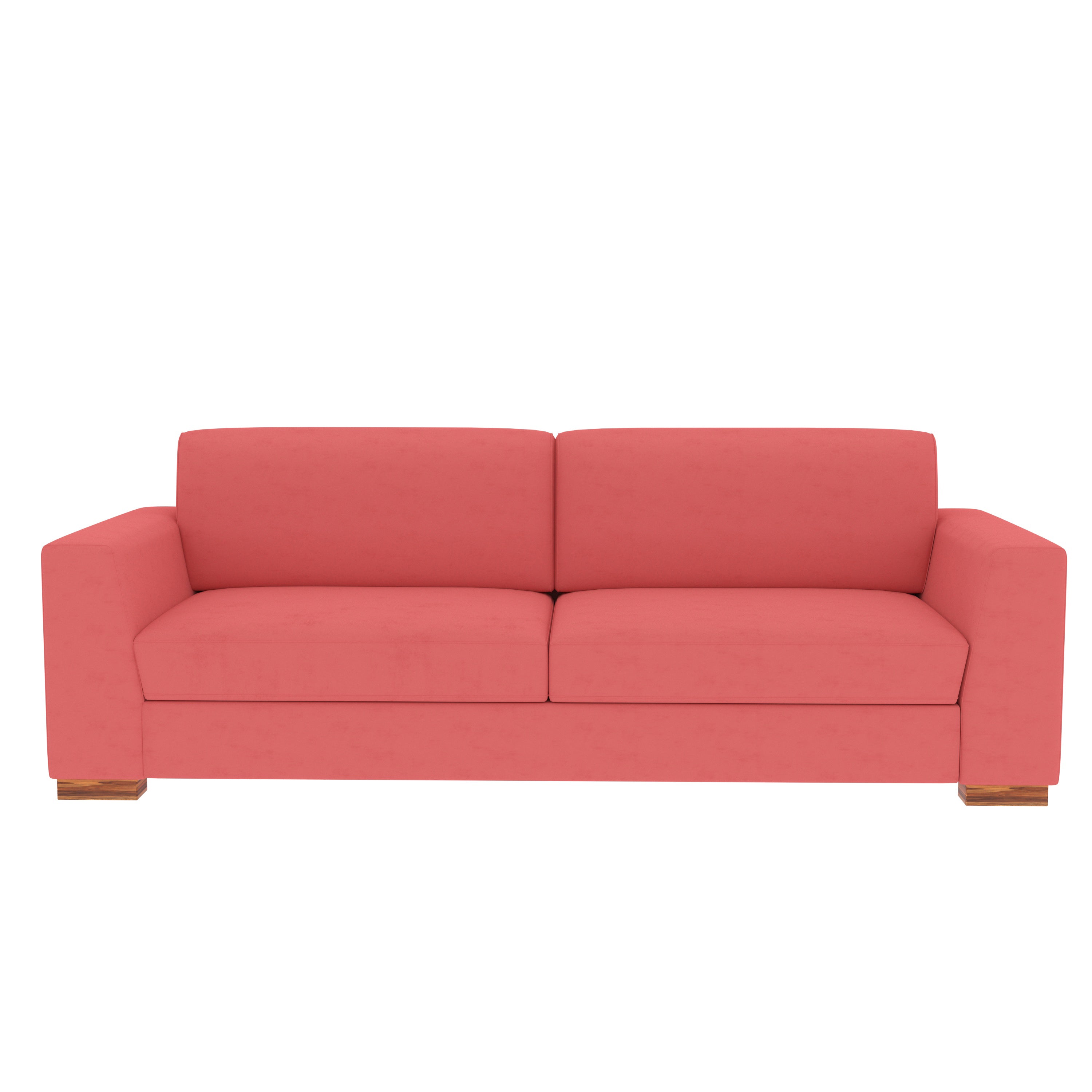 Red Carrot Pastel Coloured Comfort 2+1 Seater Sofa for Home Sofa