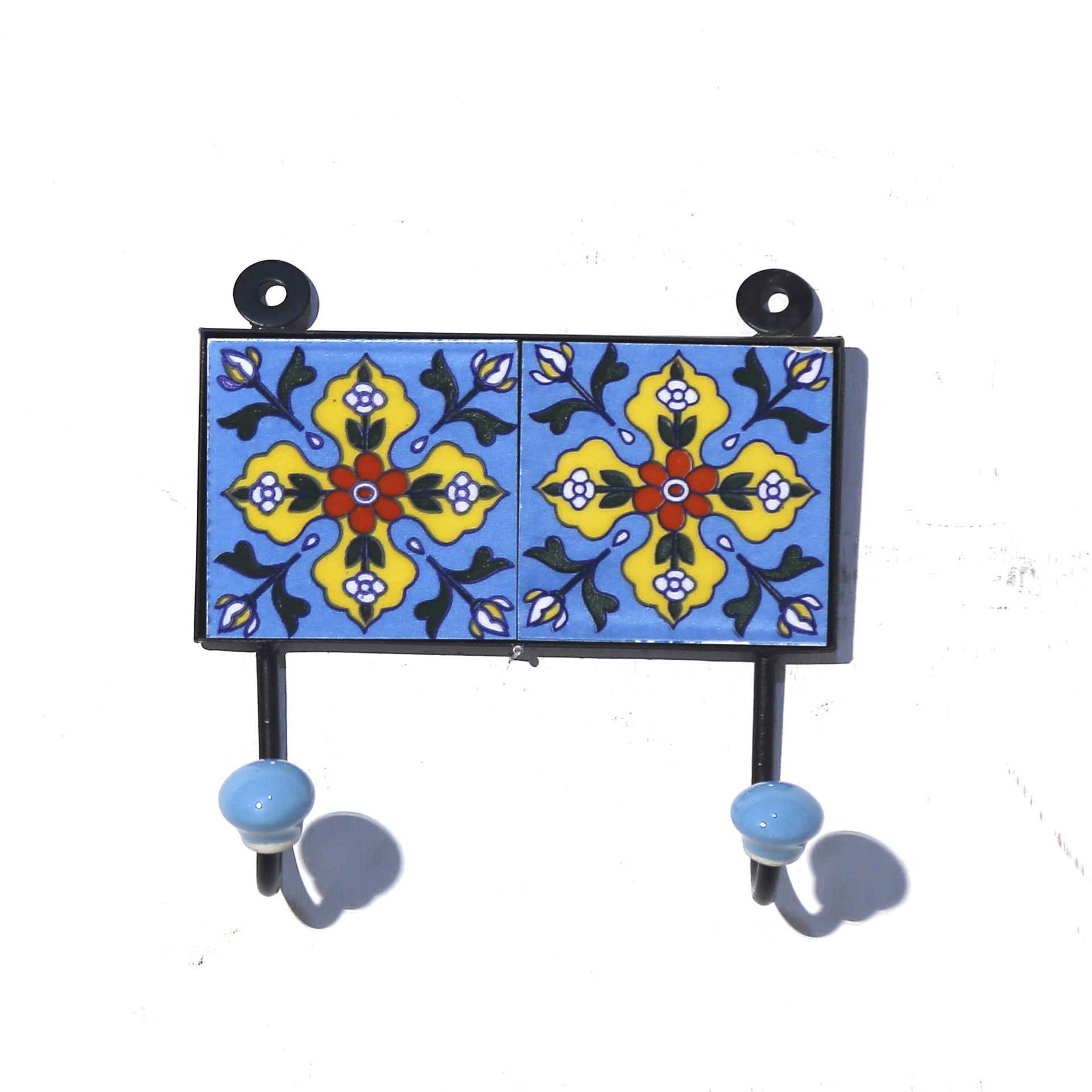 3 by 6 Tile Hook with Metallic Frame Hook