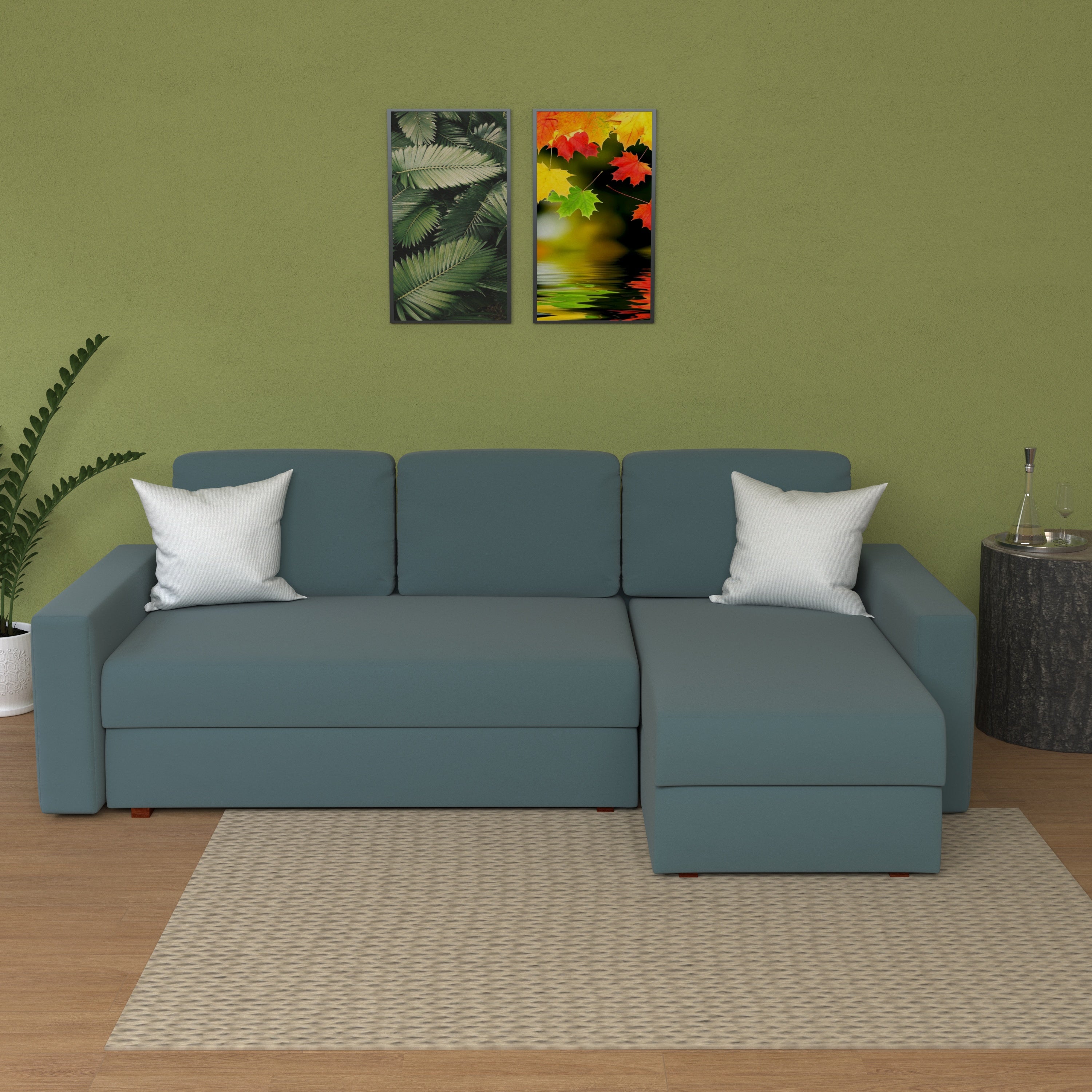 L Shaped Small Sofa Set Designs | Baci Living Room