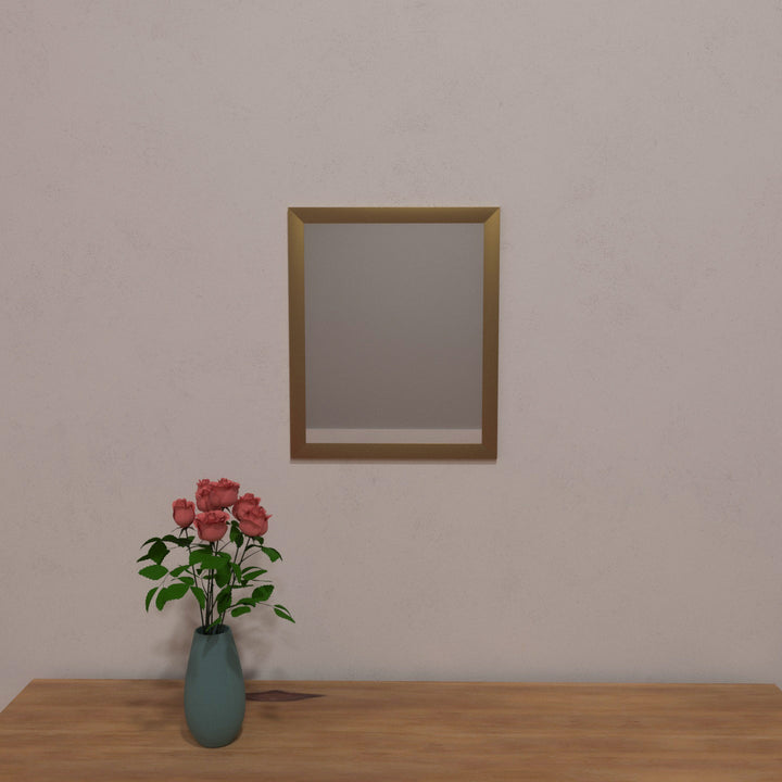 12x15 Classic Mirror Golden Mirror