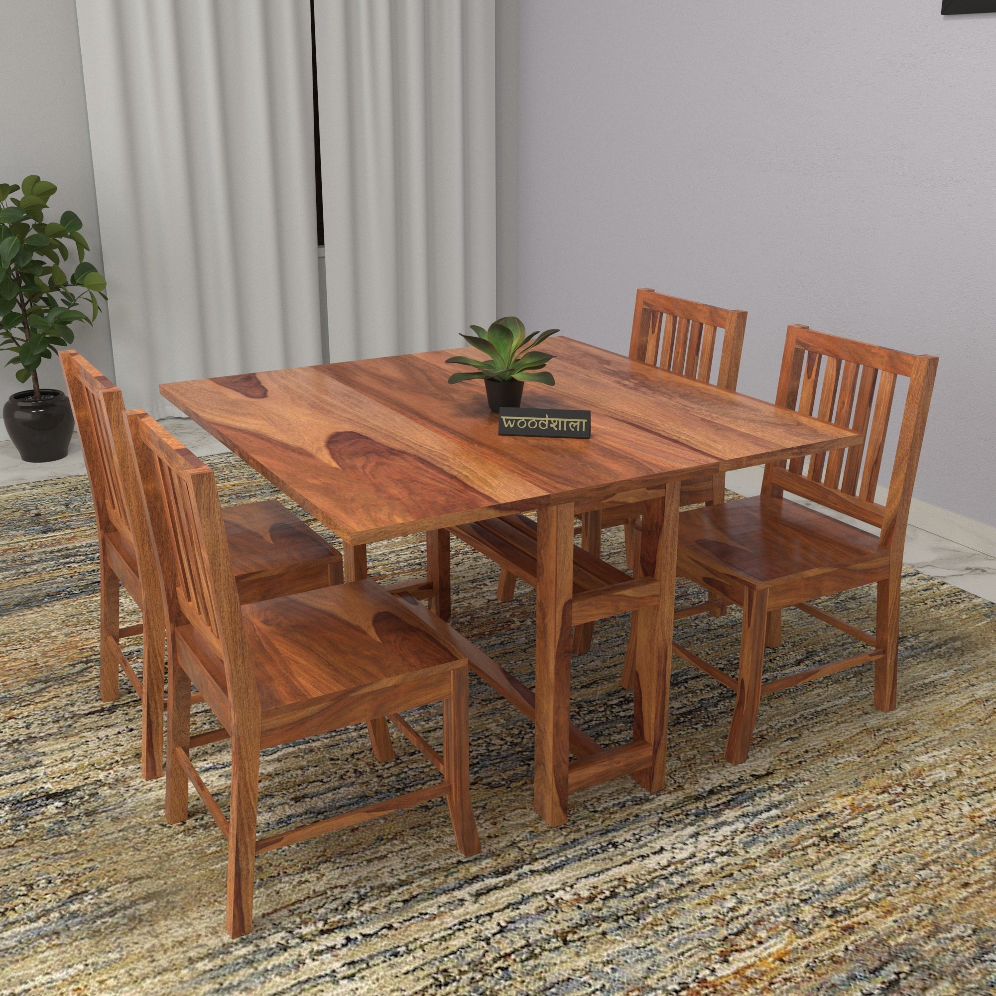 Southern Classic Light Finished Handmade Wooden Dining Set Dining Set