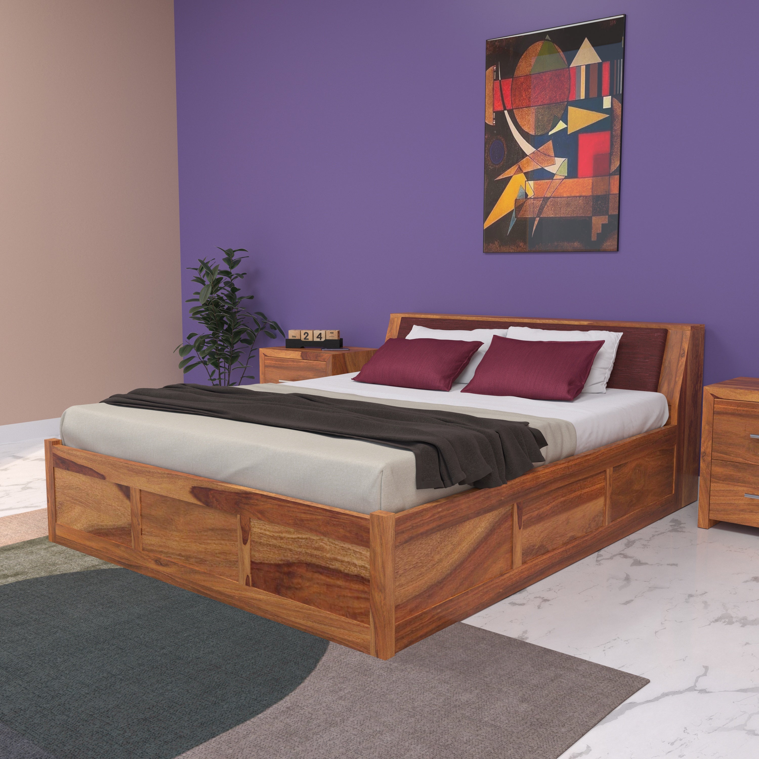 The Crafted Royal Hydraulic Storage Bed Bed