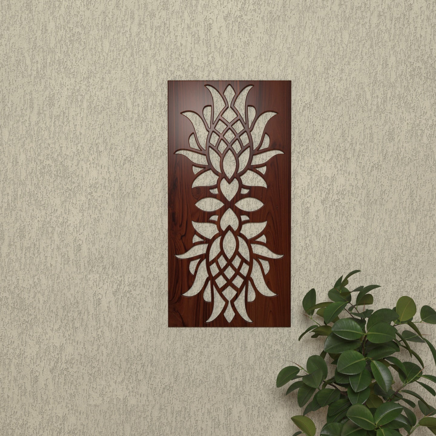 Classic Dark Denver Flower Designed Wall Decor for Home Wall Decor