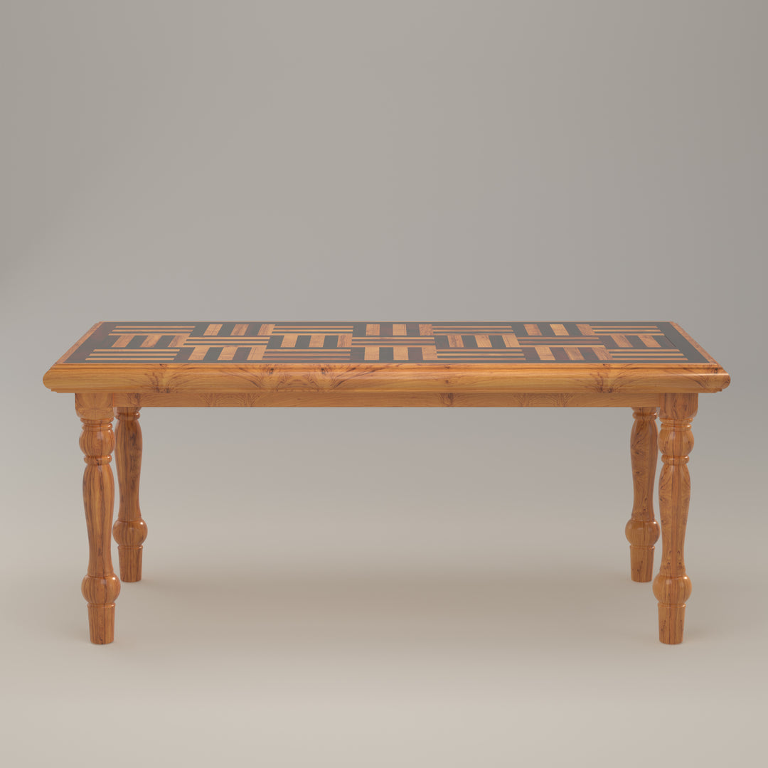 Teak Wood 4 Seater Dining Table Dining Table