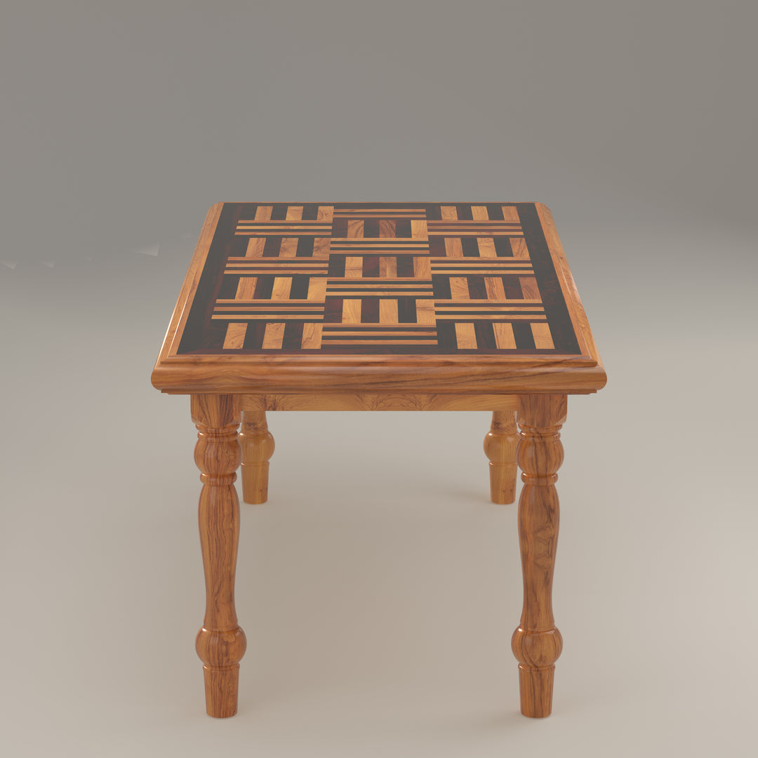 Teak Wood 4 Seater Dining Table Dining Table