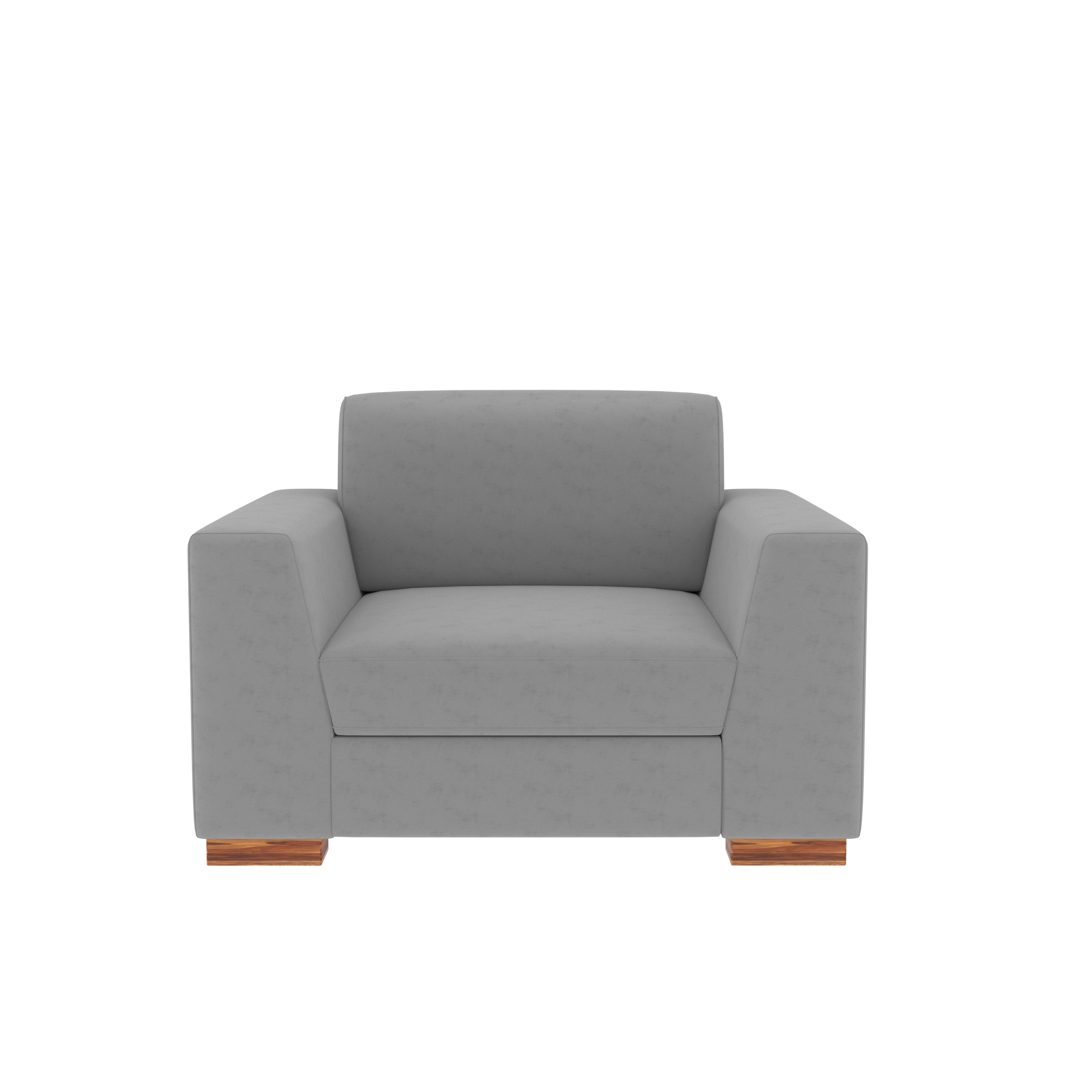 Warm Gray Pastel Coloured Comfort 2+1 Seater Sofa for Home Sofa