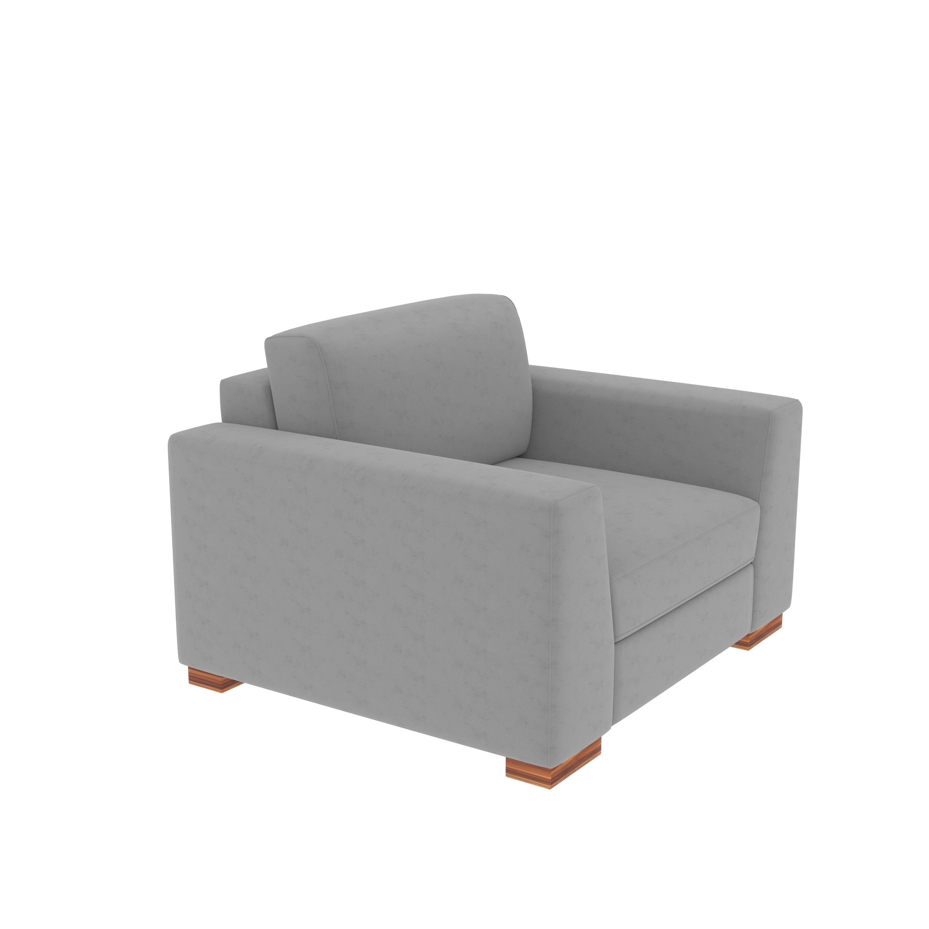 Warm Gray Pastel Coloured Comfort 2+1 Seater Sofa for Home Sofa