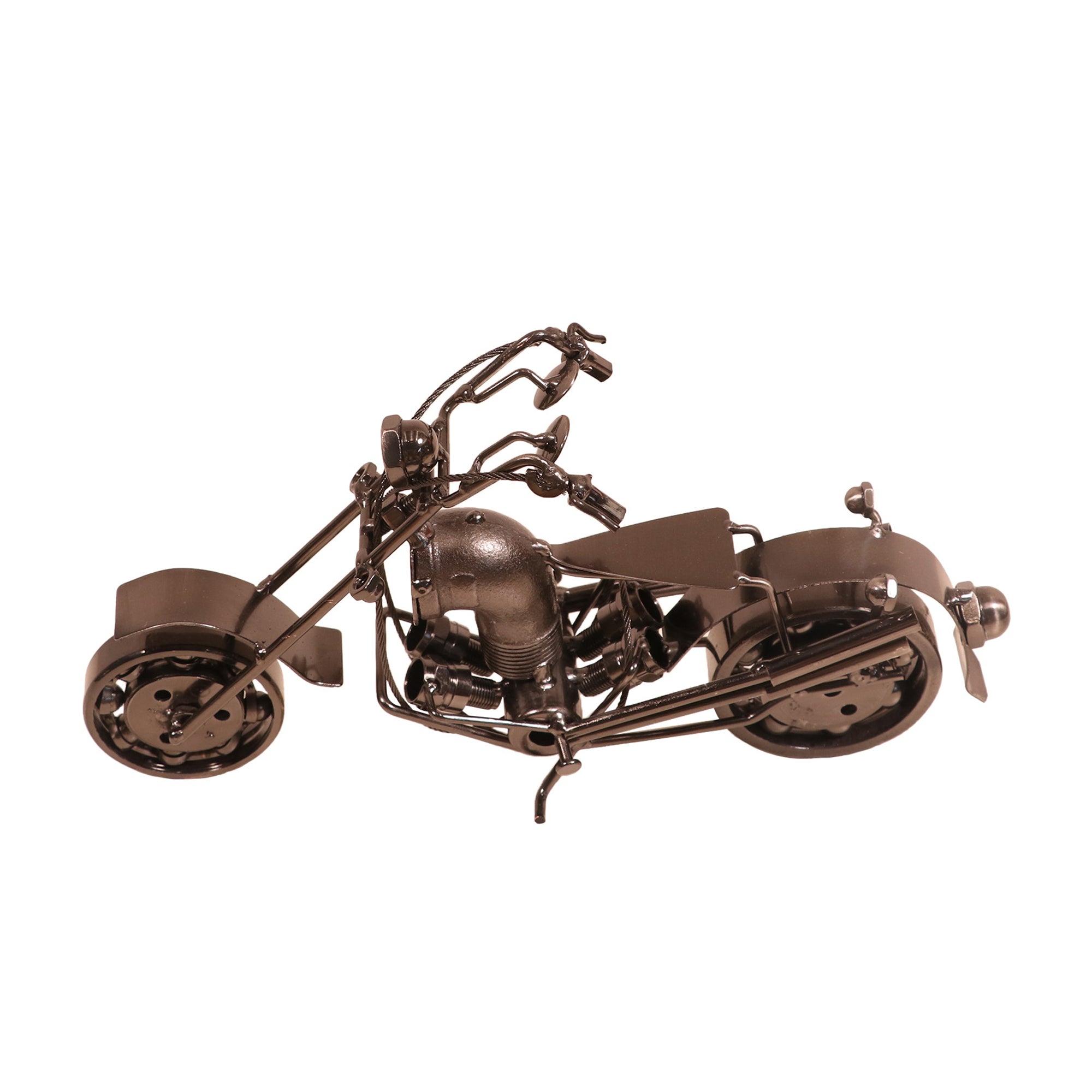 Metallic Bike Miniature Vehicle figurine