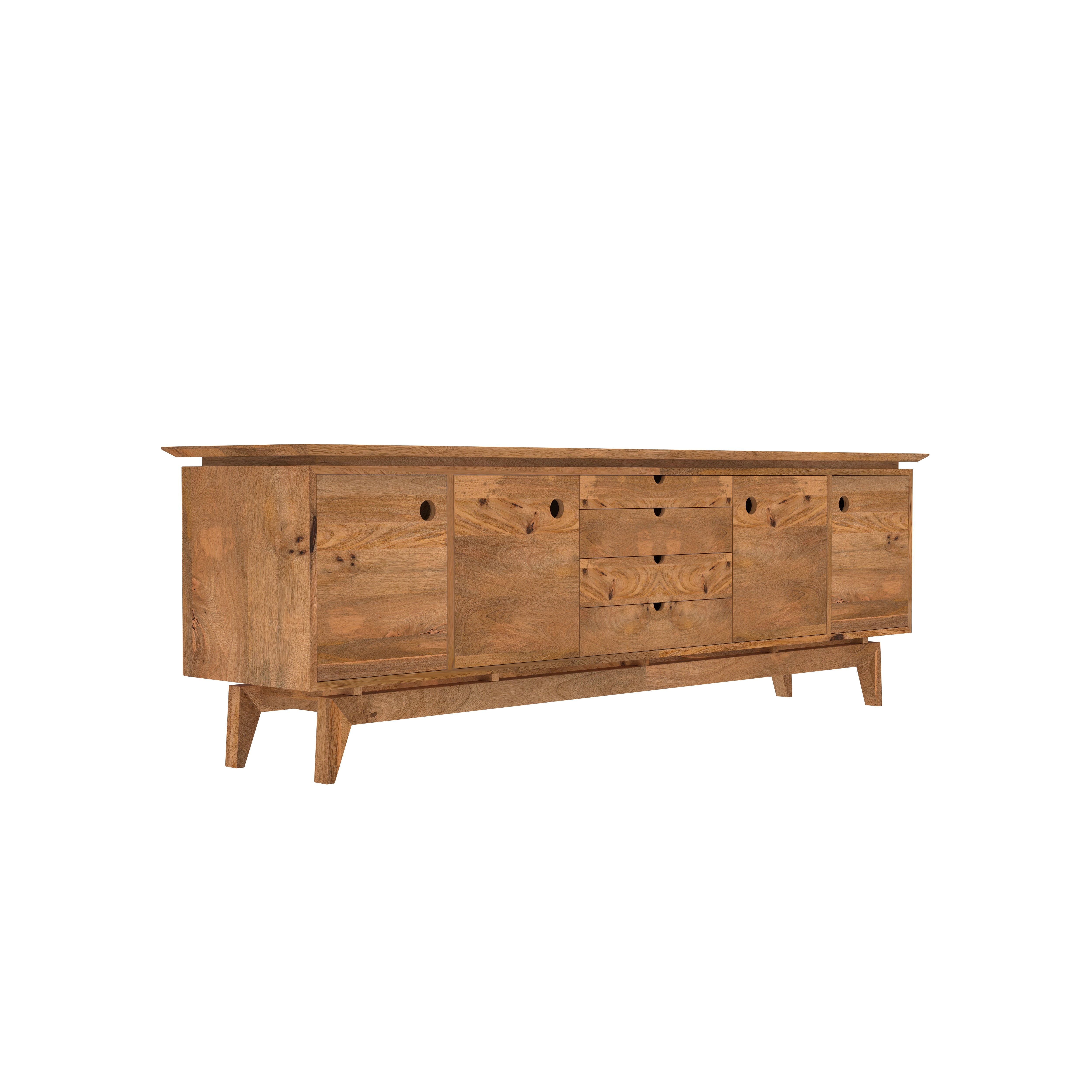 Luxurious Scandinavian concept solid wood tv sideboard Tv stand