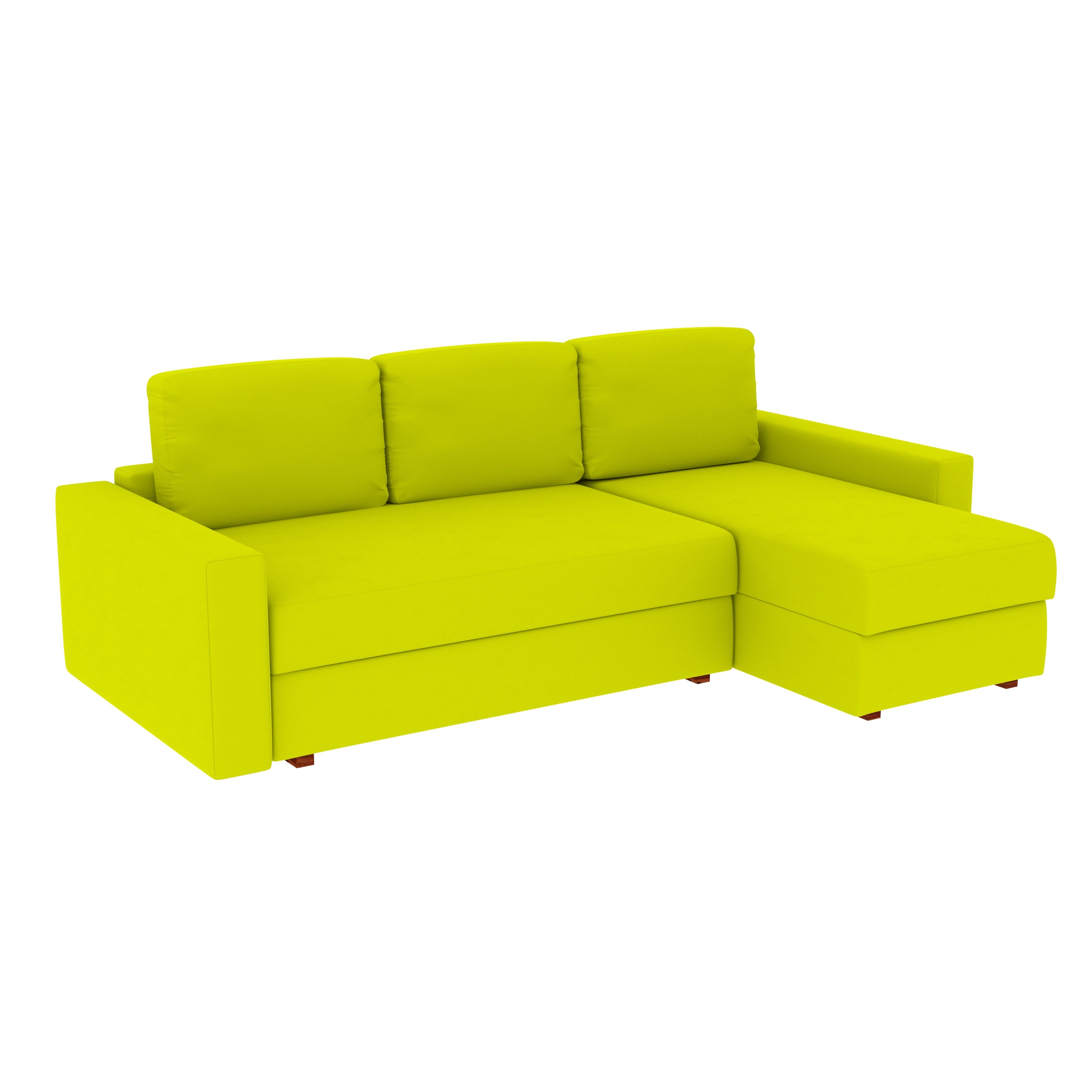 Modern Colter Pastel Coloured with Premium Comfort L Shaped 3 Seater Sofa Set for Home Sofa